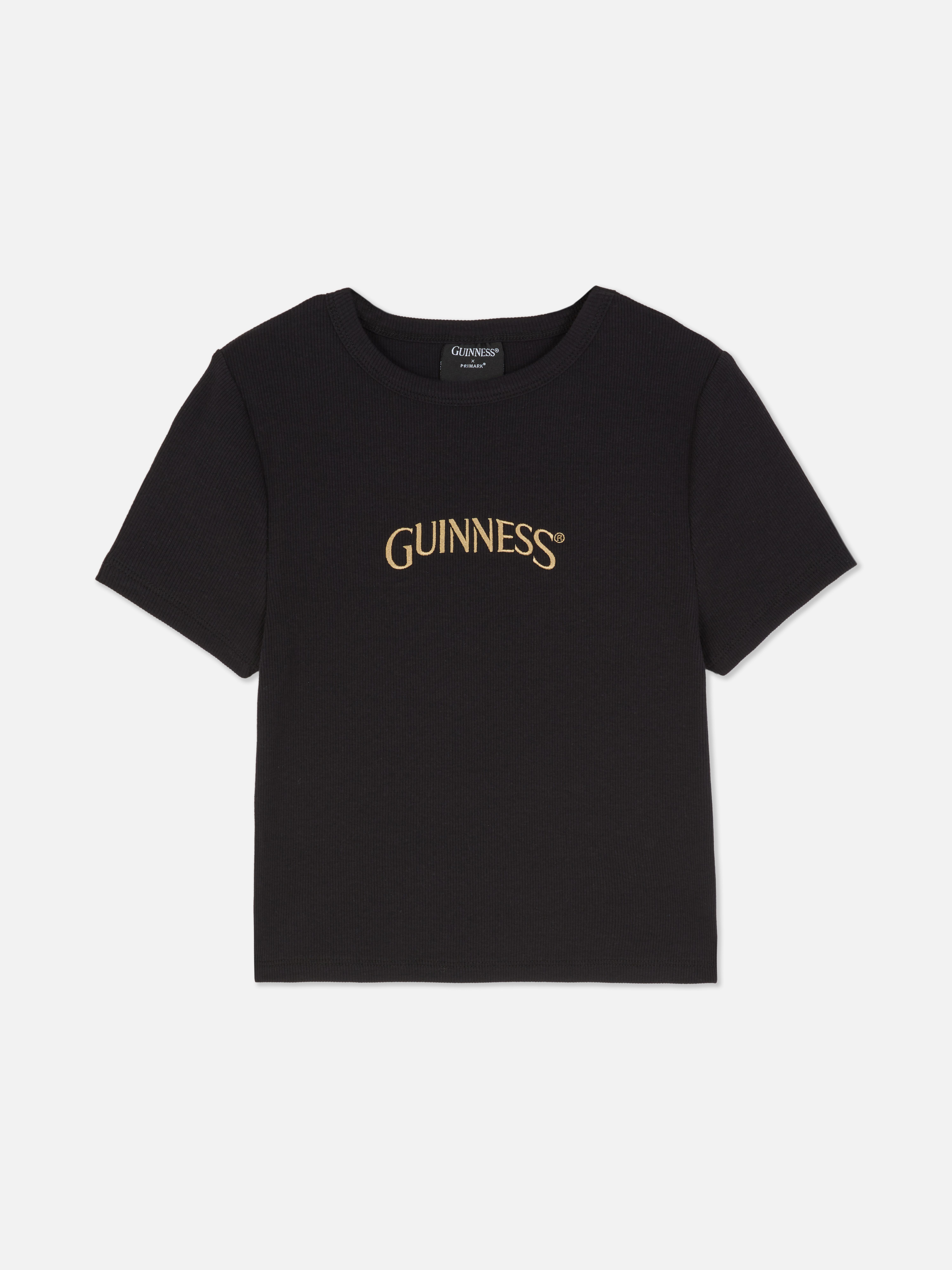 Krótka koszulka z logo Guinnessa