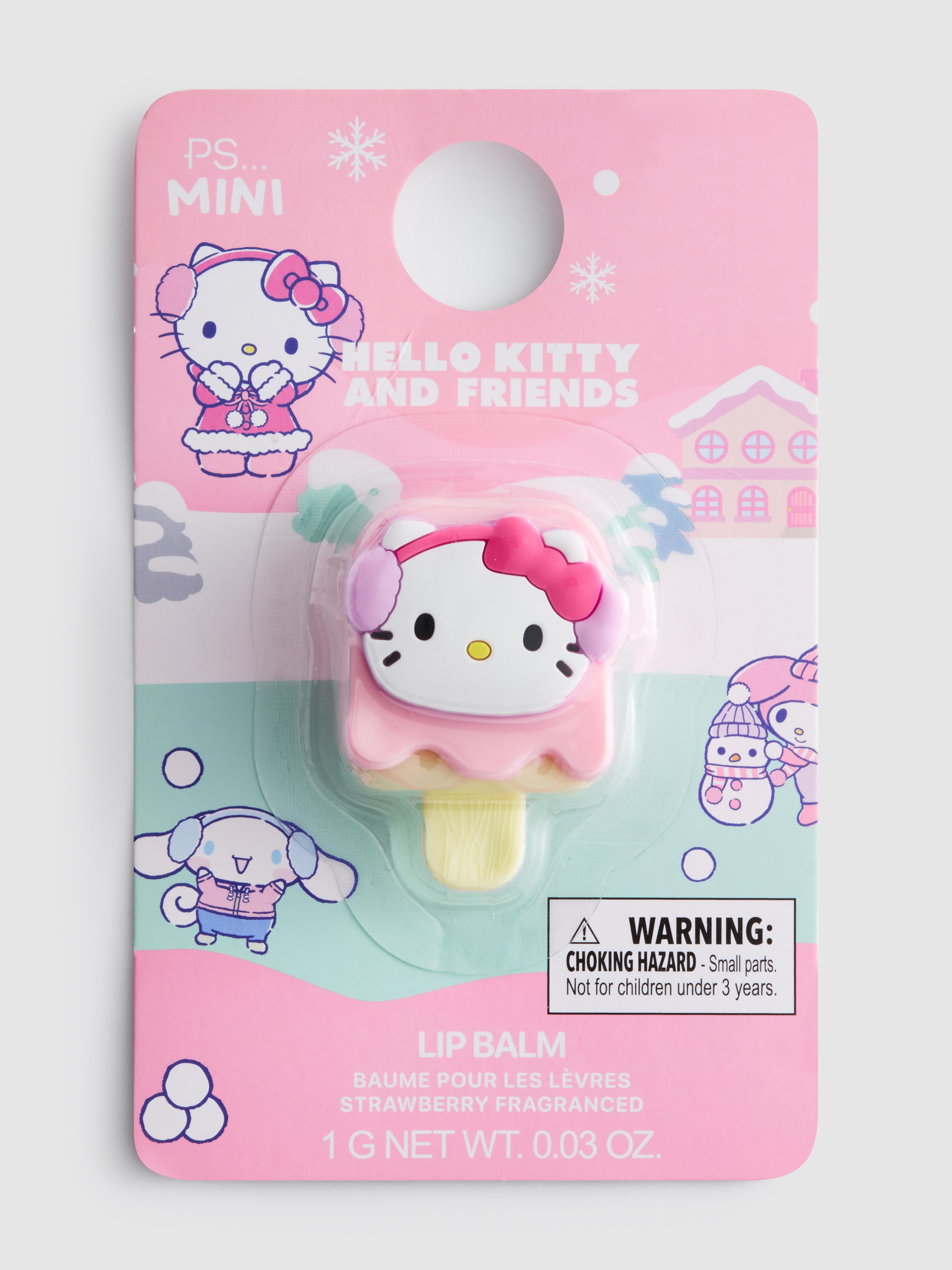 PS... Mini Hello Kitty and Friends Pressed Lip Balm