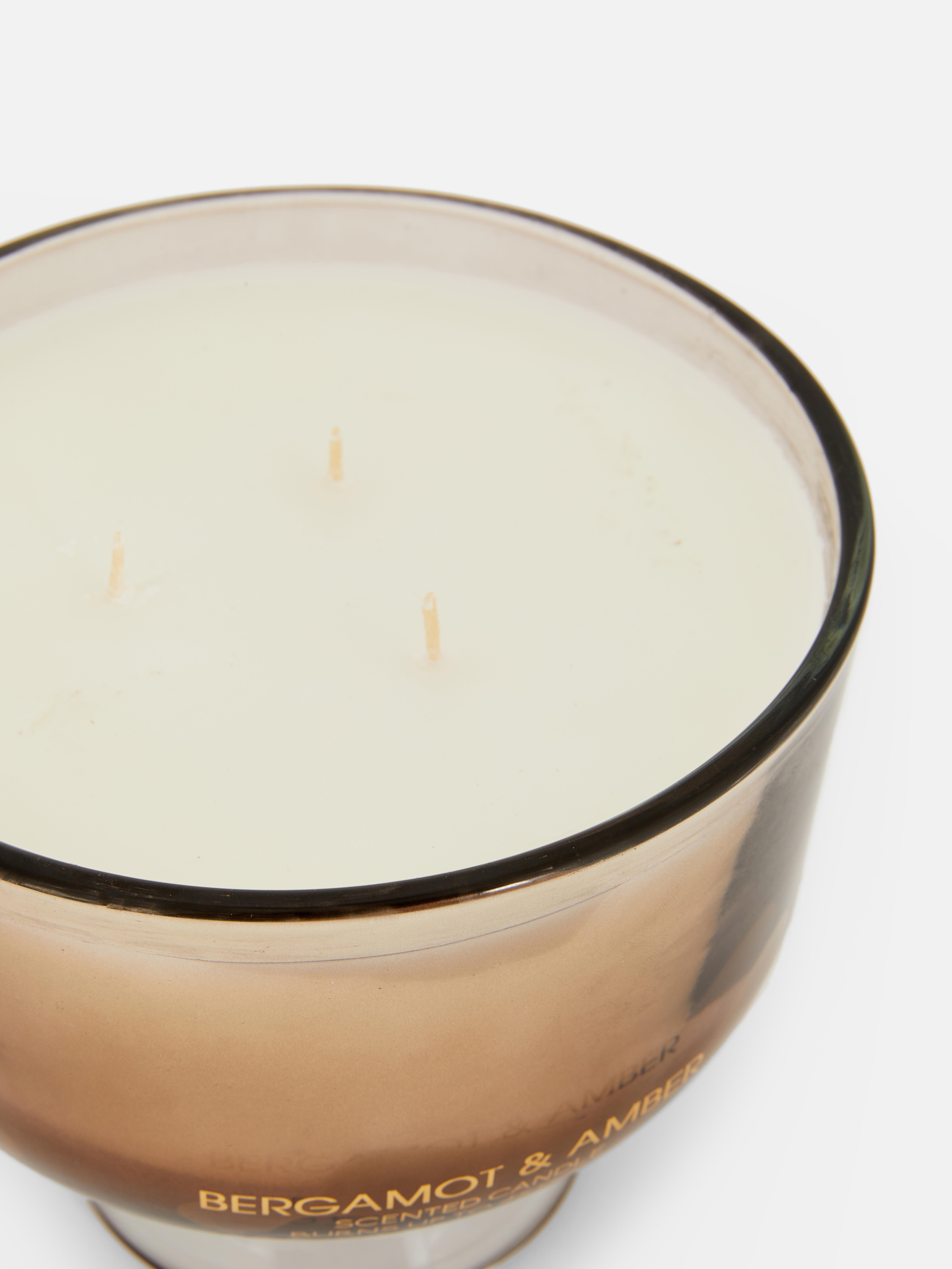 Scented Candle In Ombré Glass Container