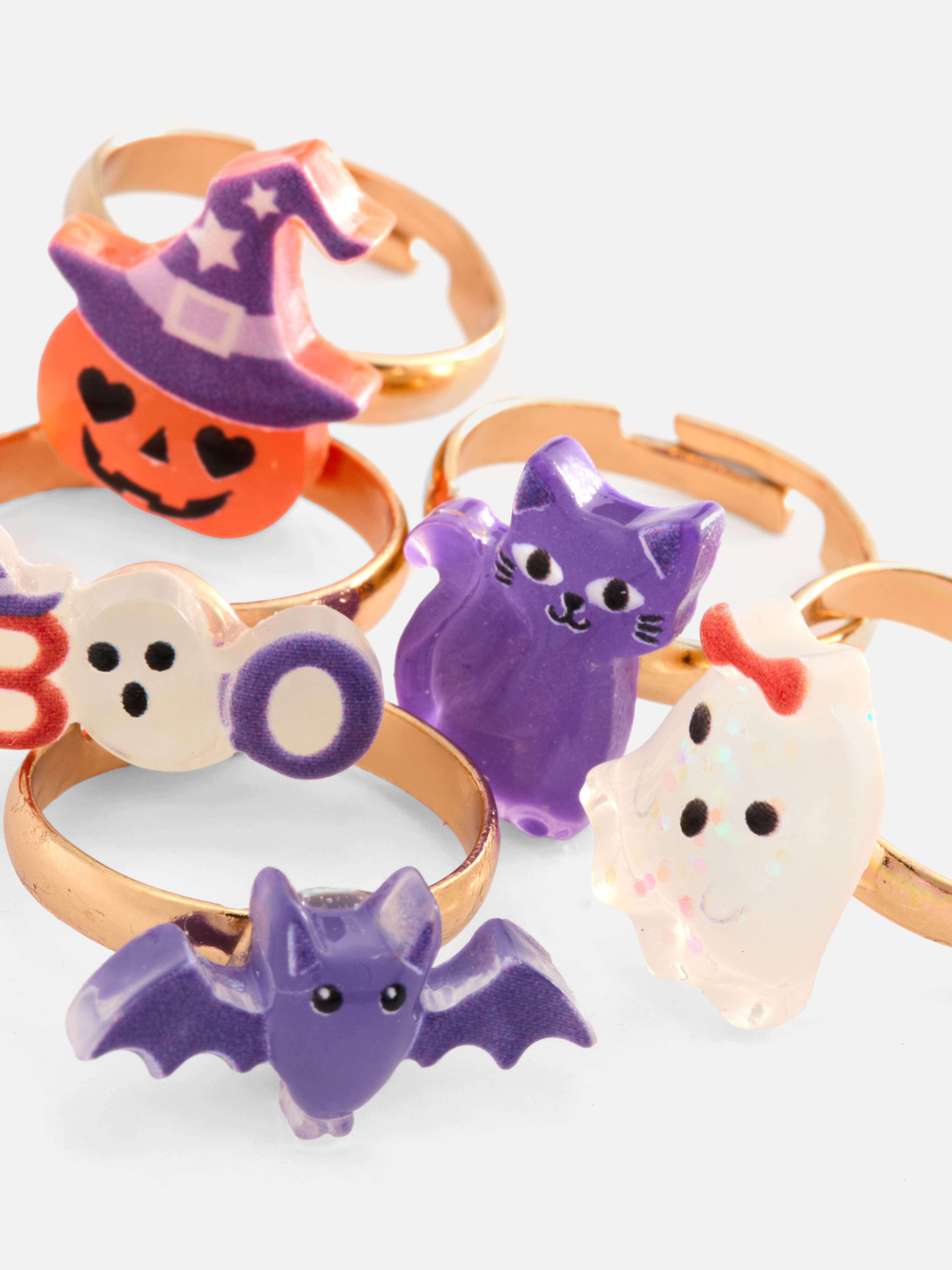 Pack 5 anéis Halloween