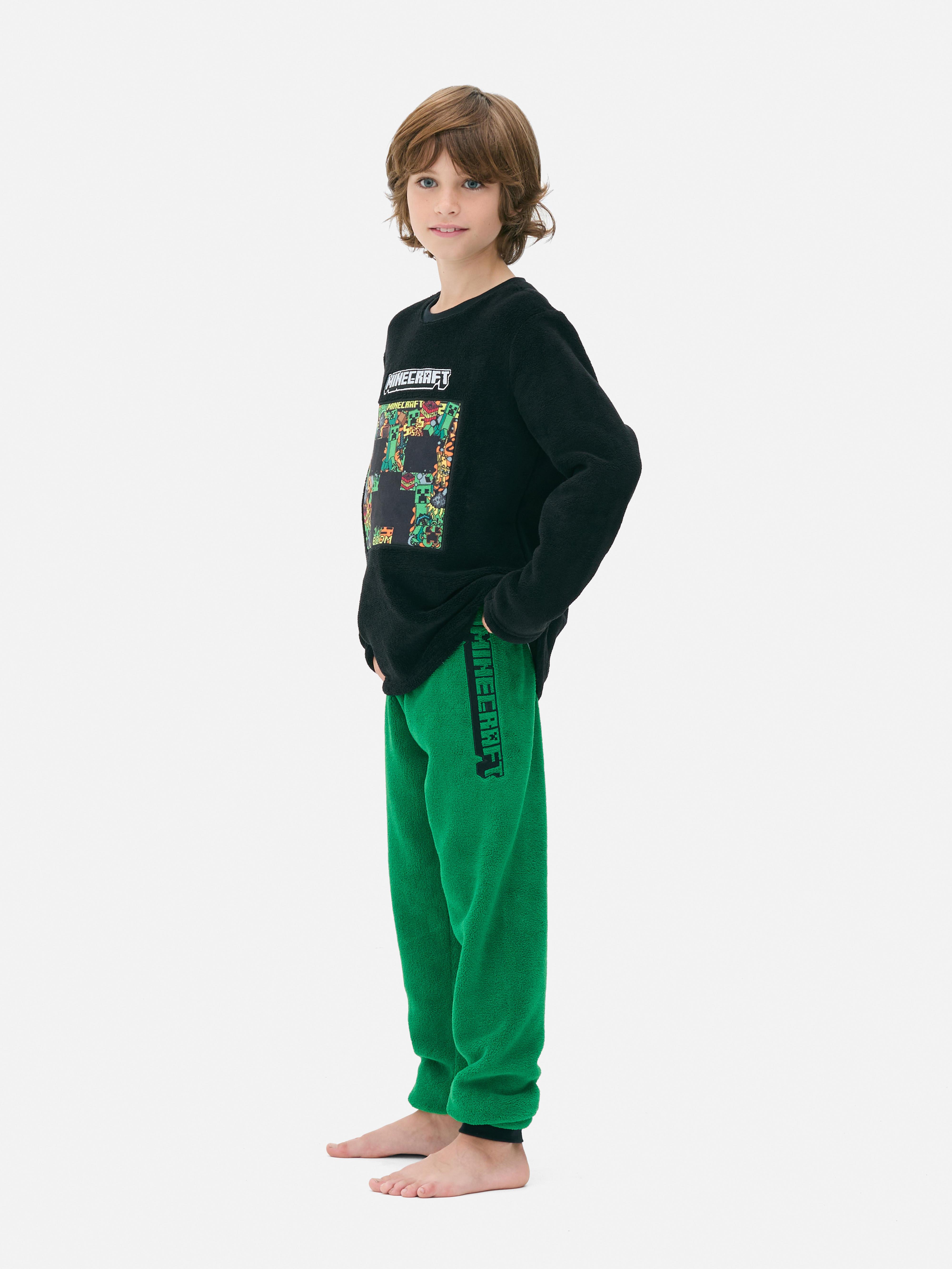 5–15 ans | Pyjama en molleton Minecraft