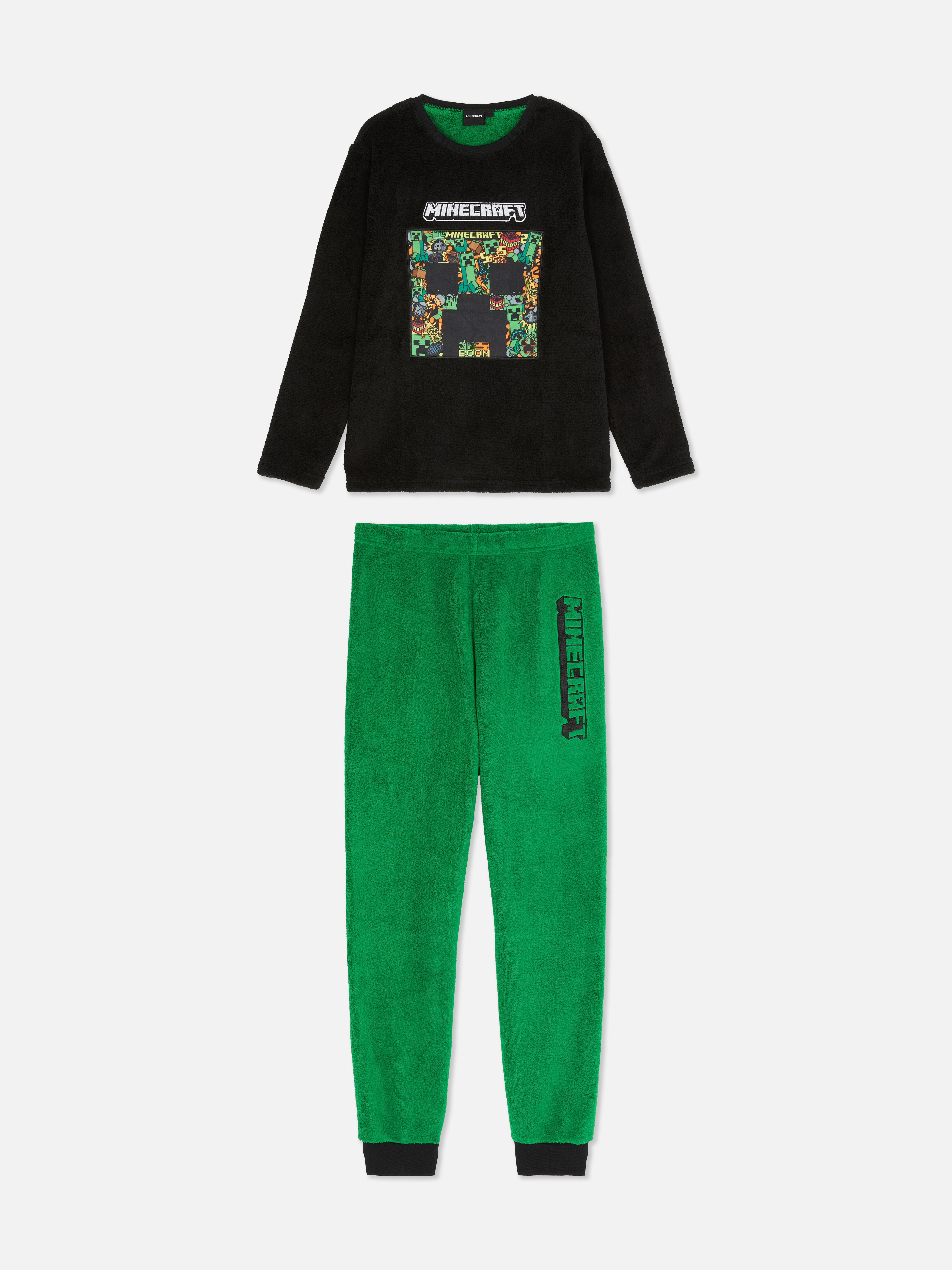 5–15 ans | Pyjama en molleton Minecraft