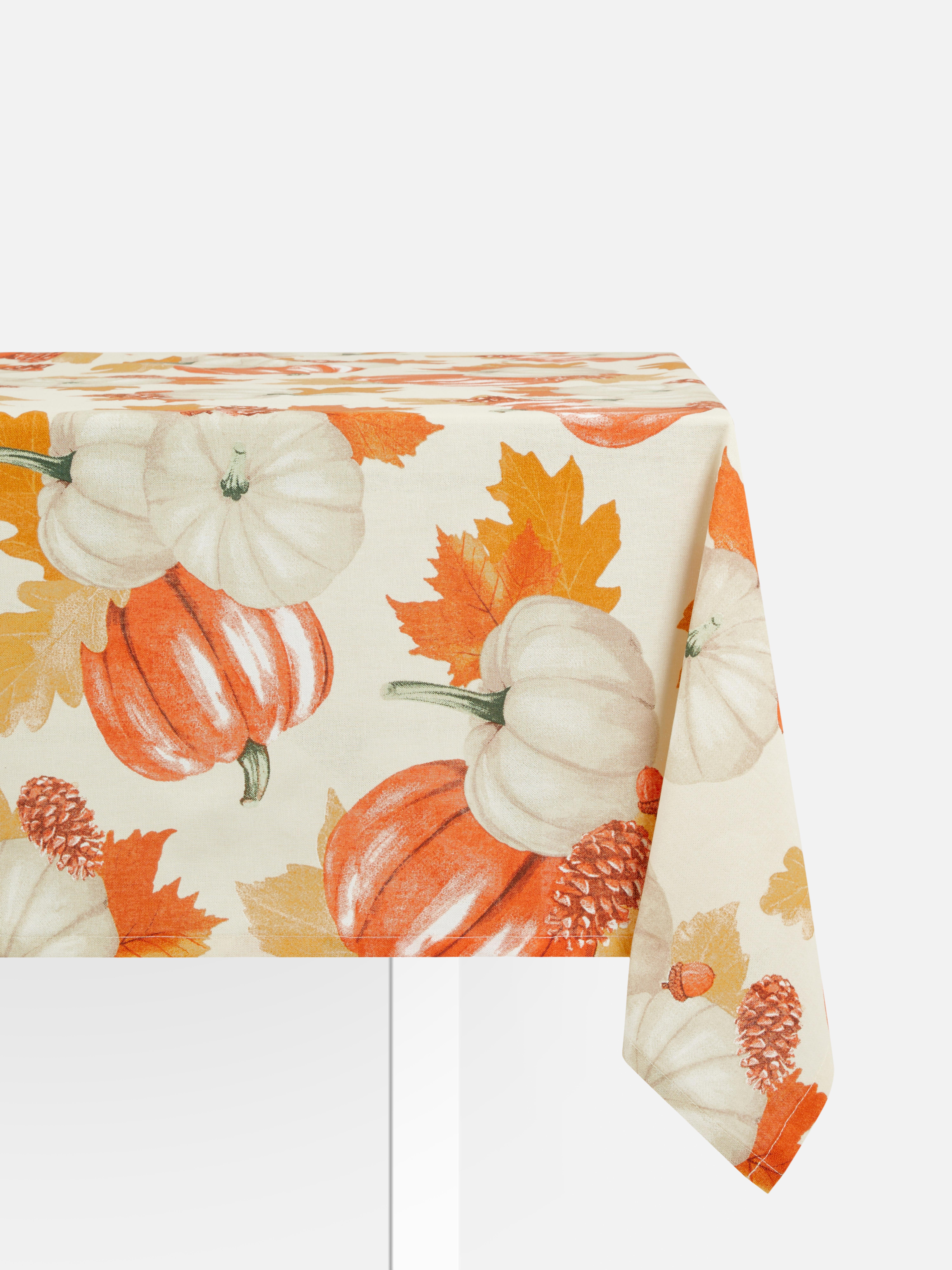 Tafelkleed met pompoenontwerp