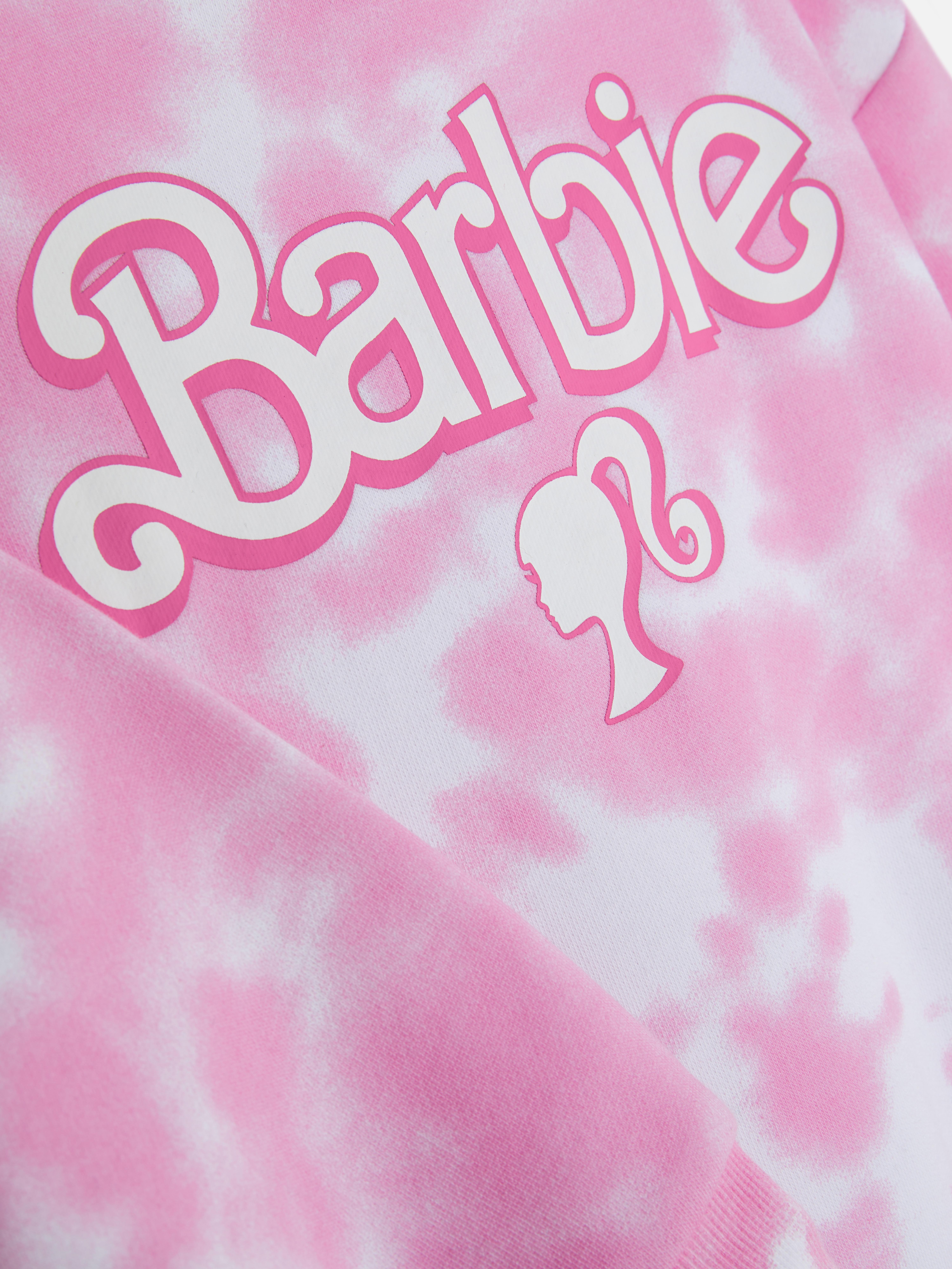 1,5 – 8 rokov | Batikovaná mikina s kapucňou Barbie