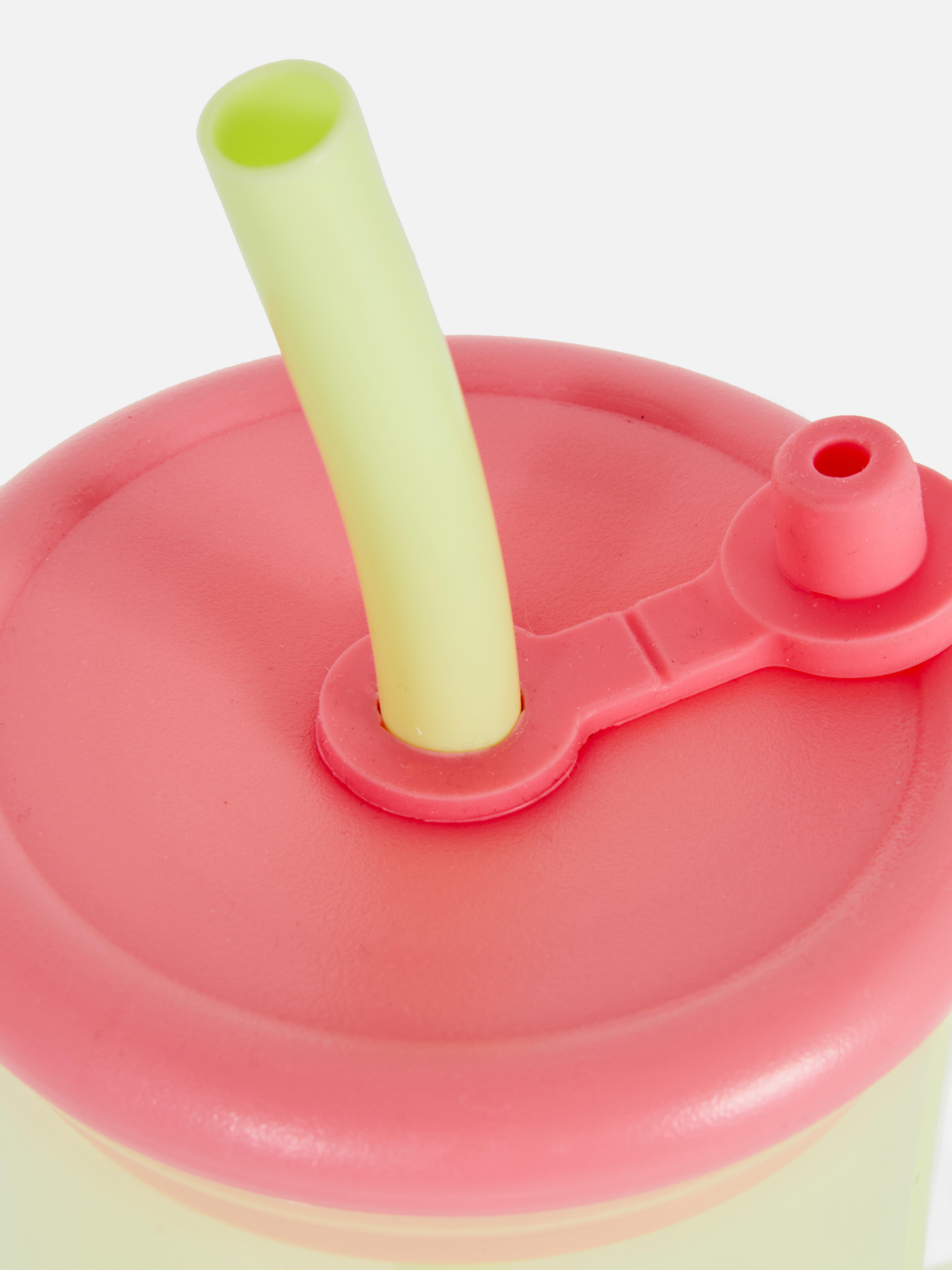 Mug isotherme avec paille