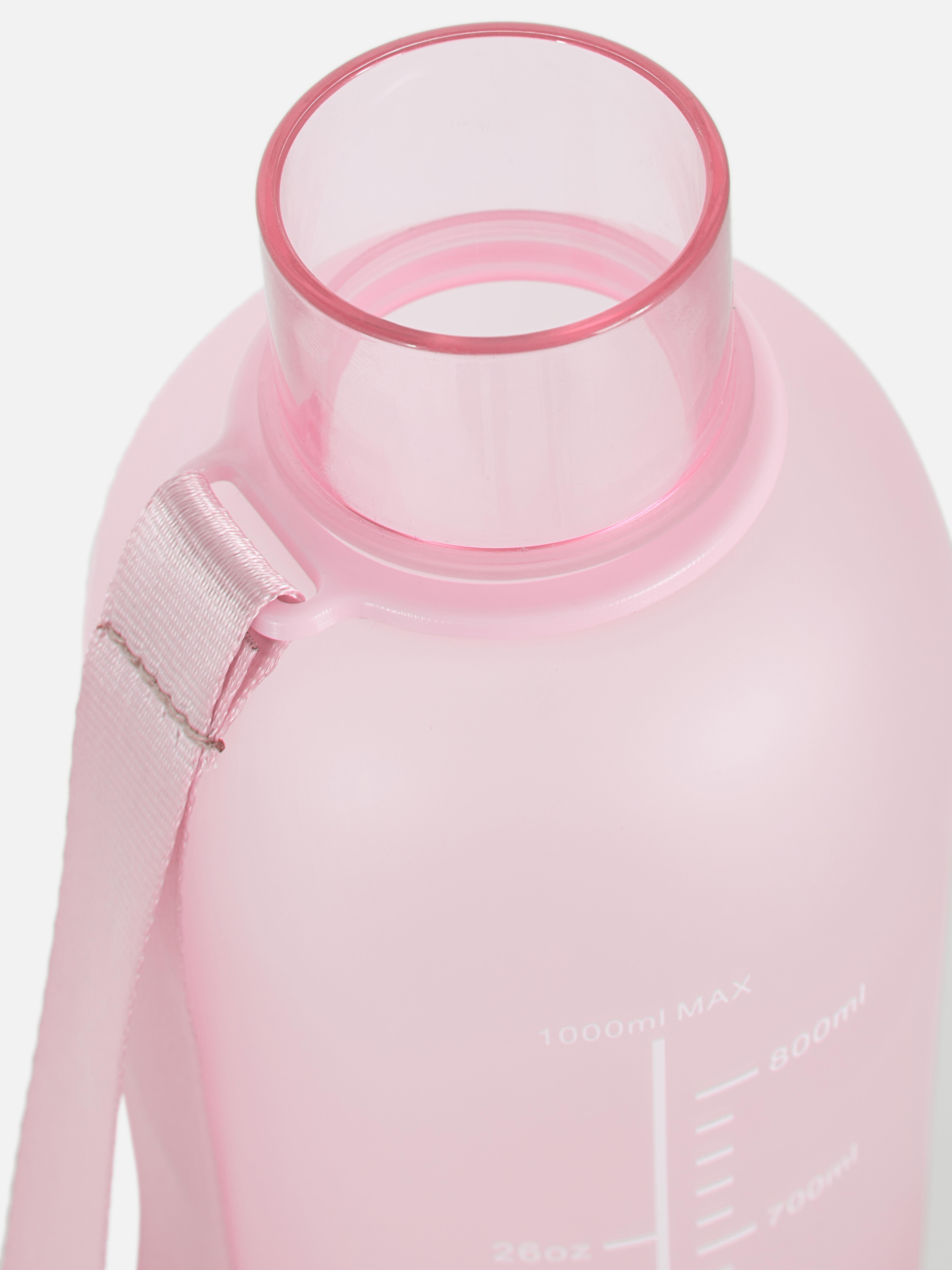 1 Liter Frosted Water Bottle