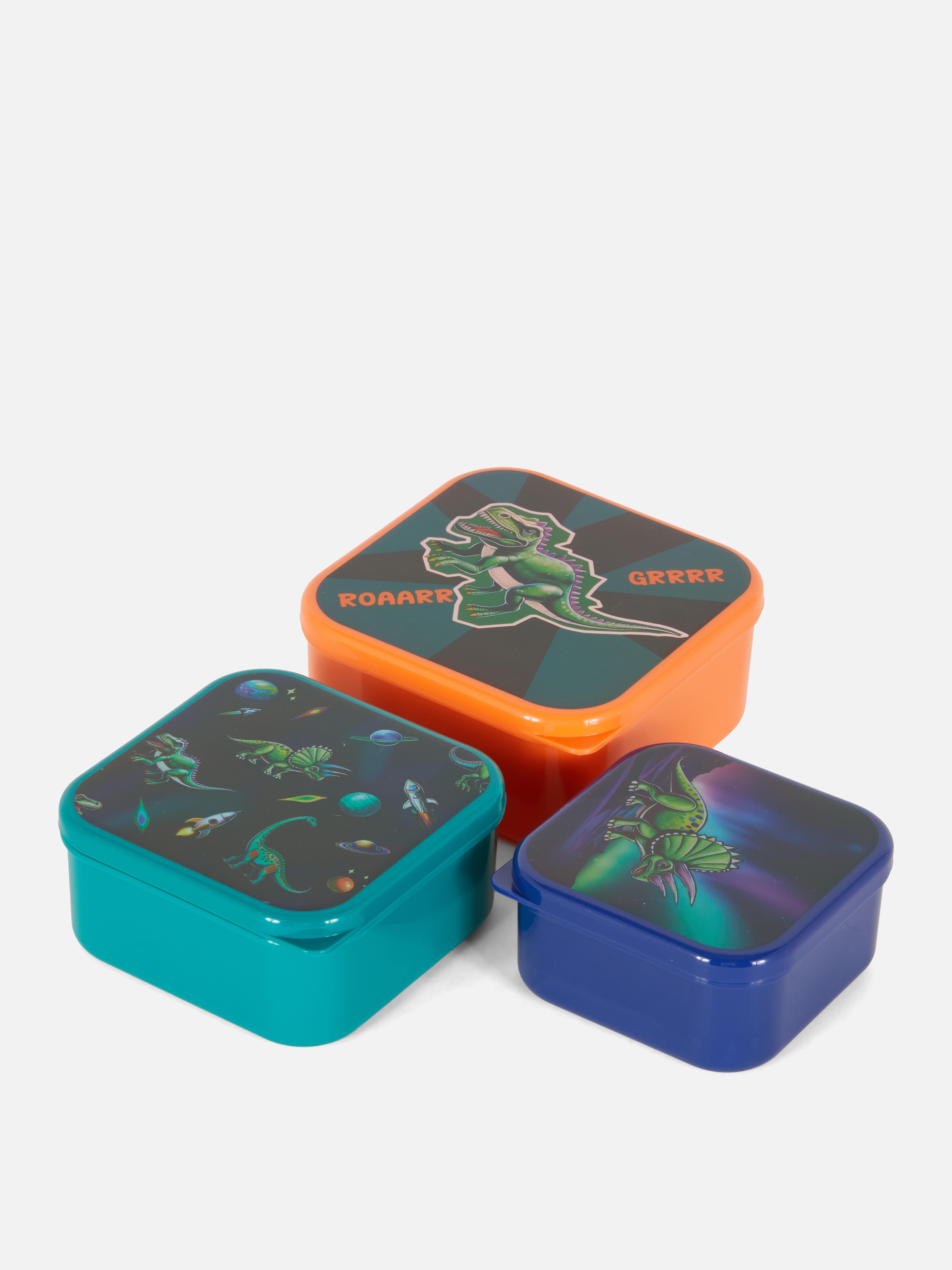 Stapelbare Snack-Dosen, 3er-Pack