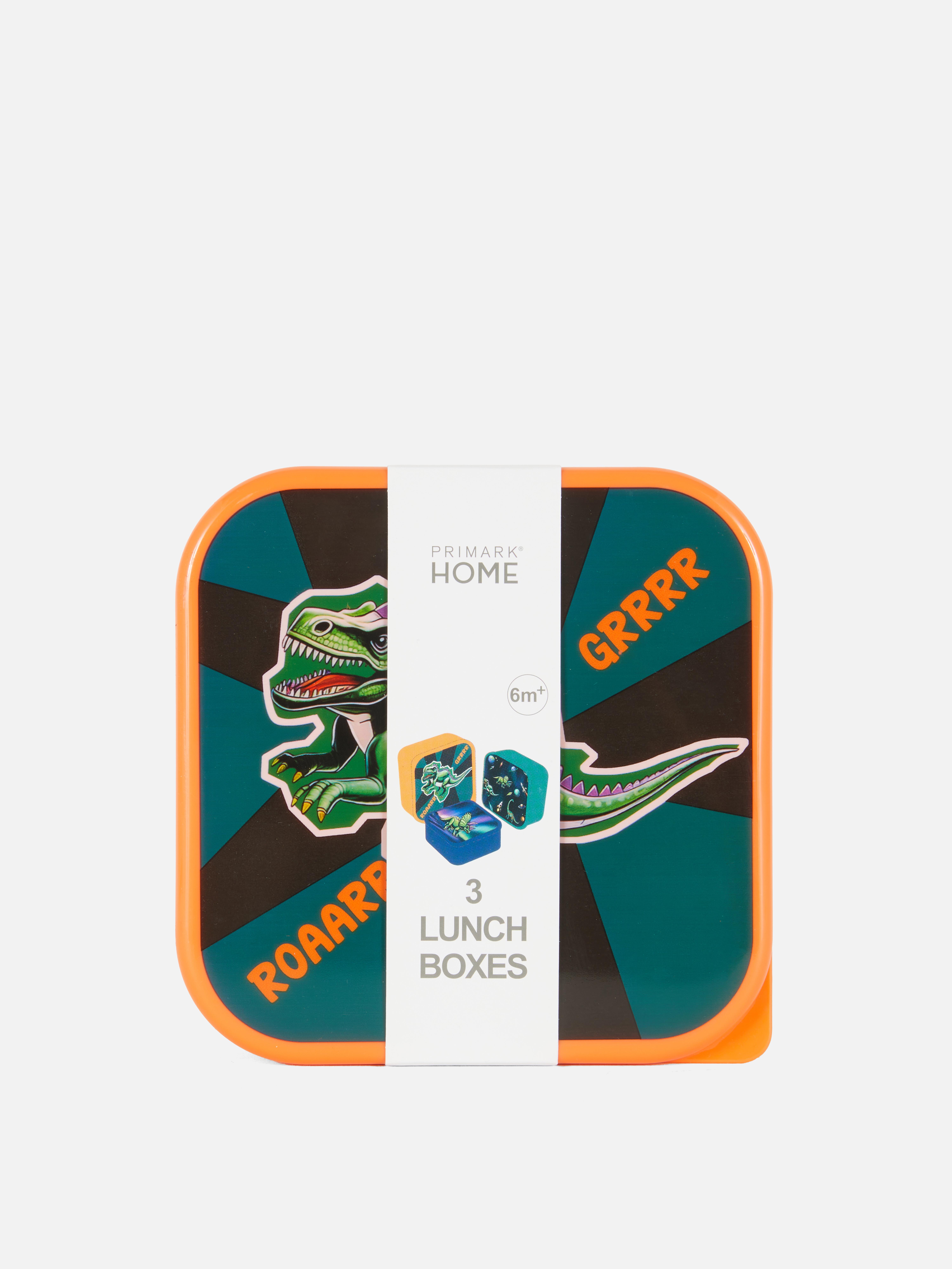 Stapelbare Snack-Dosen, 3er-Pack