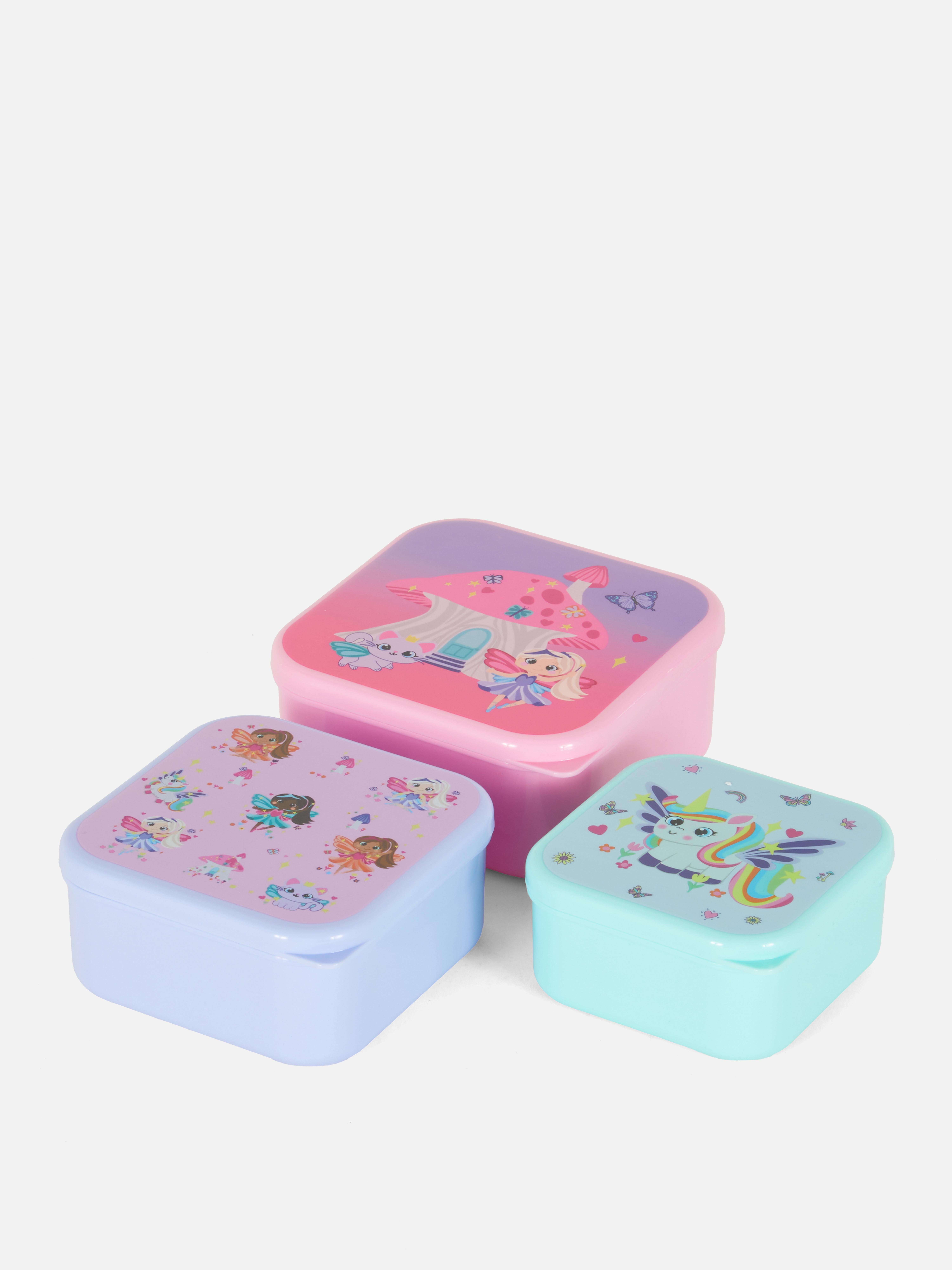 Stapelbare Snack-Dosen, 3er-Pack