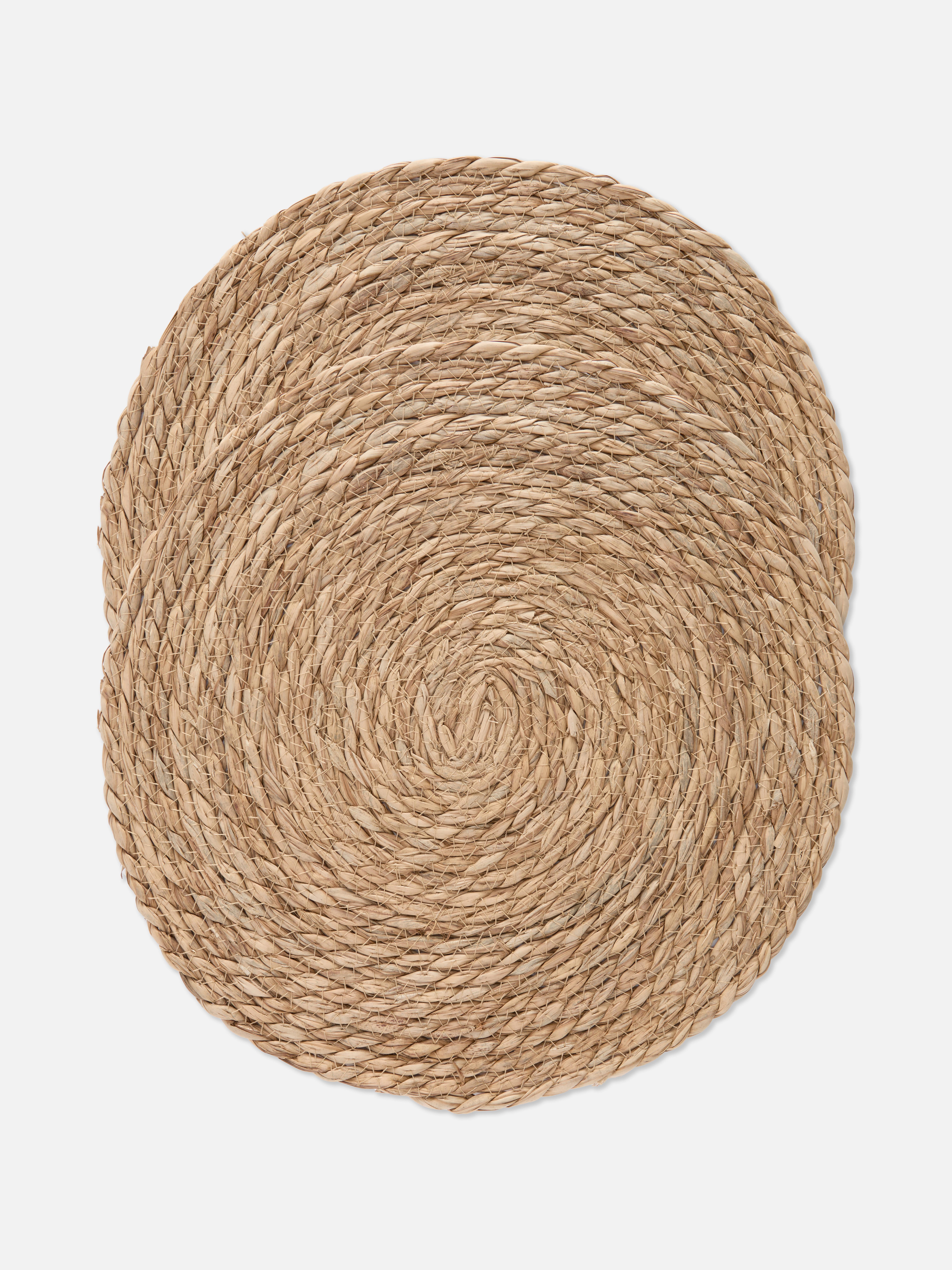 Rotan placemats, set van 2