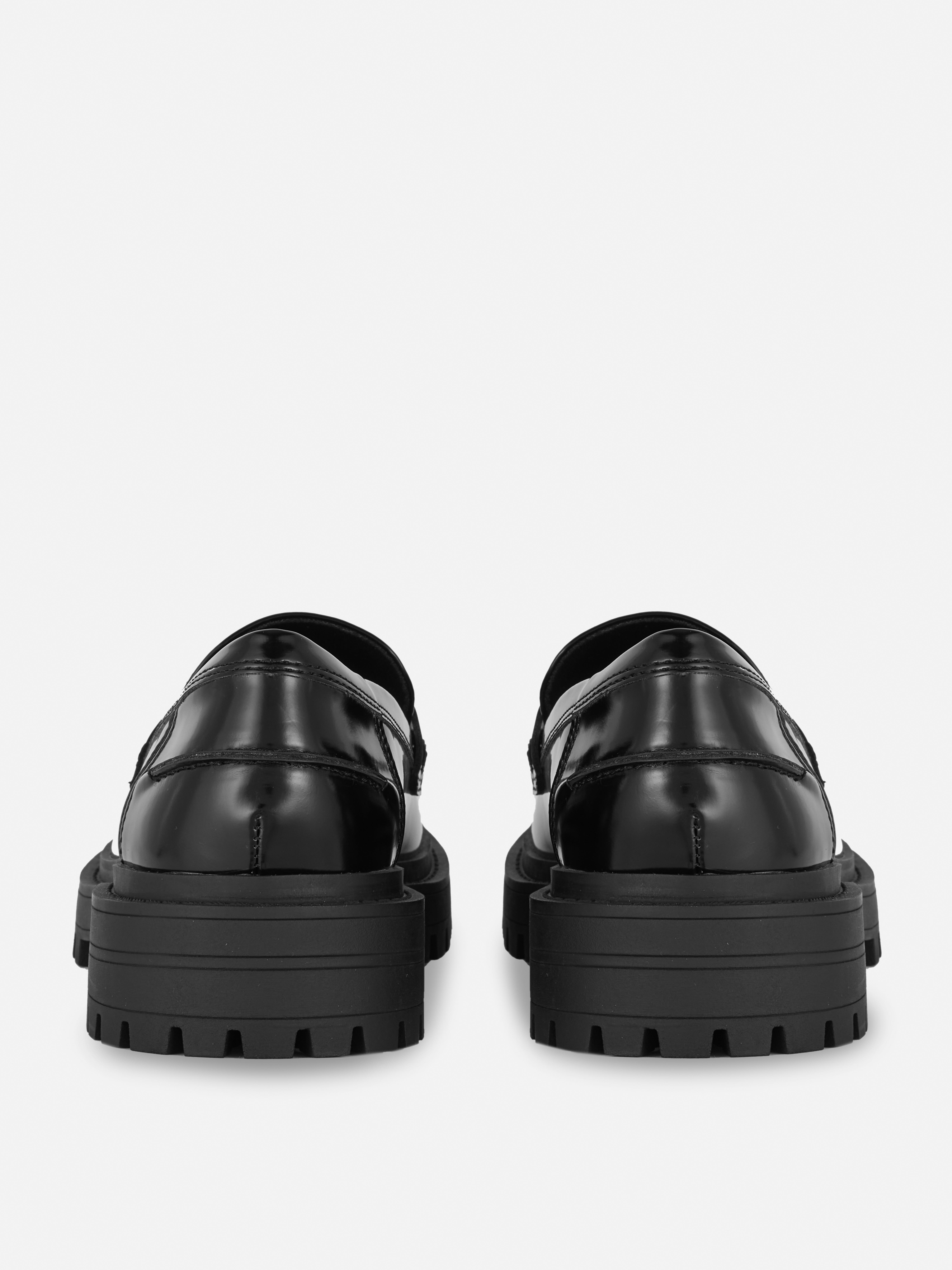 Chunky Patent Loafers