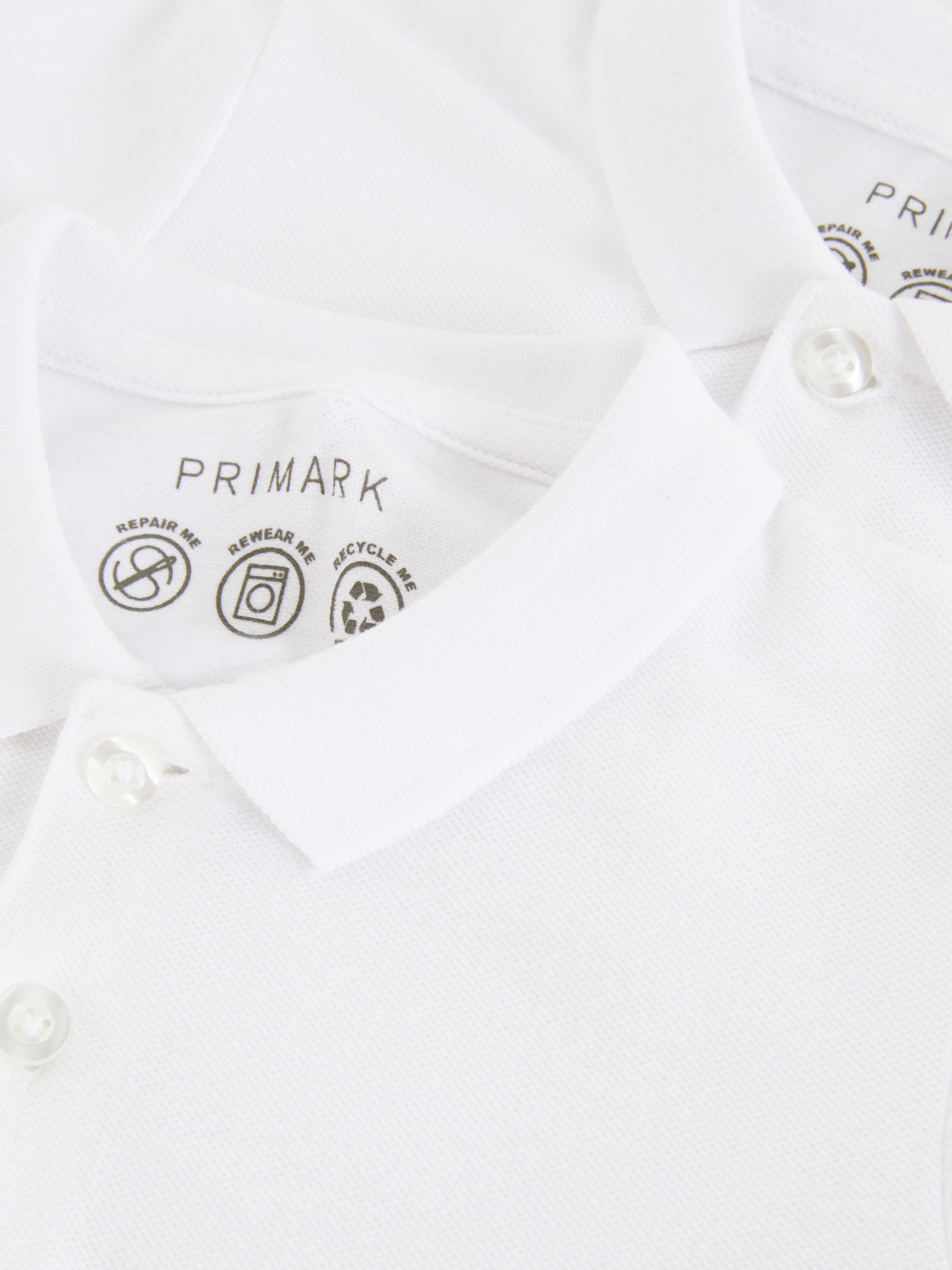 2pk Younger Kids' School Polo Shirts