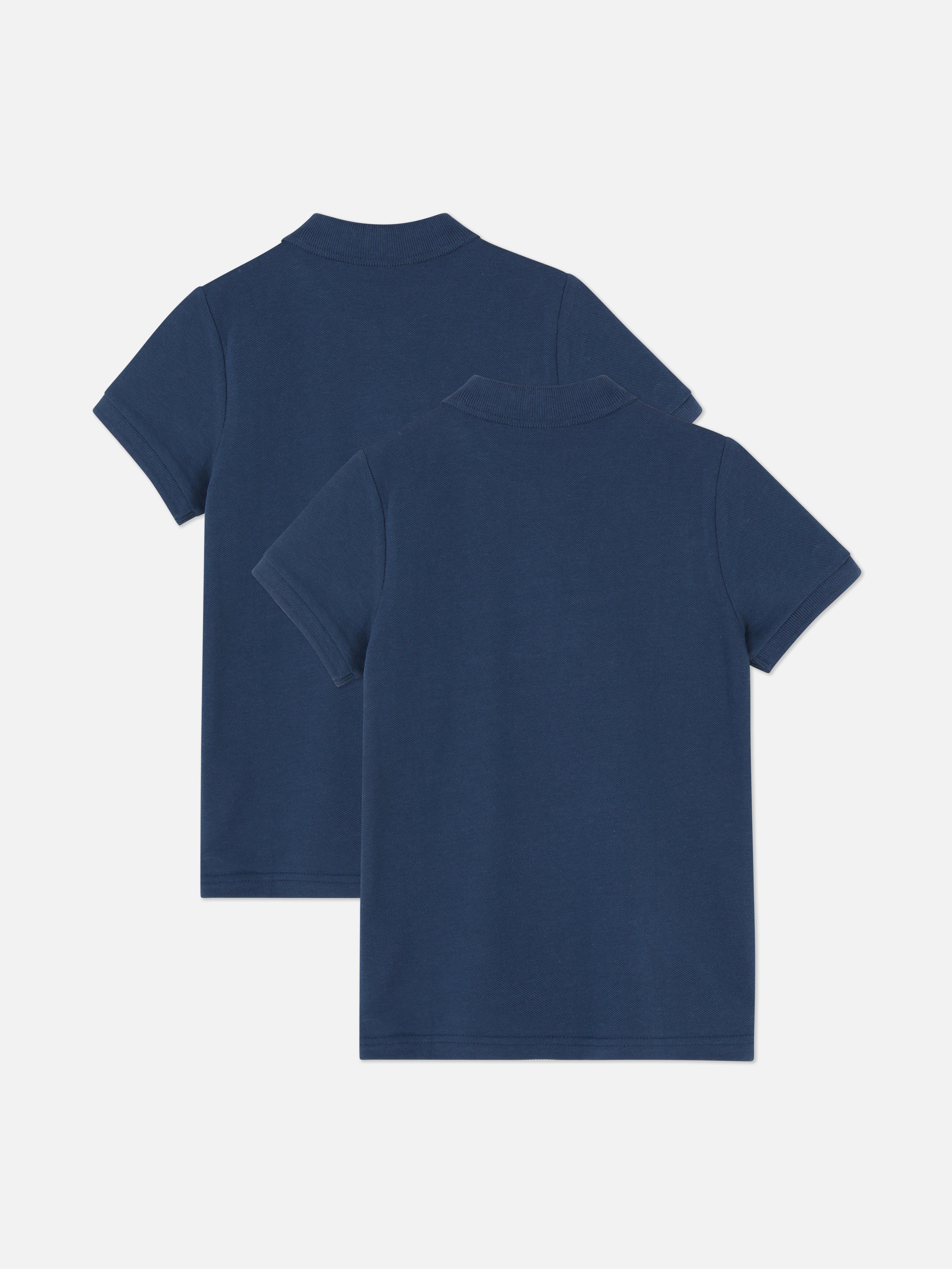 2pk Younger Kids' School Polo Shirts