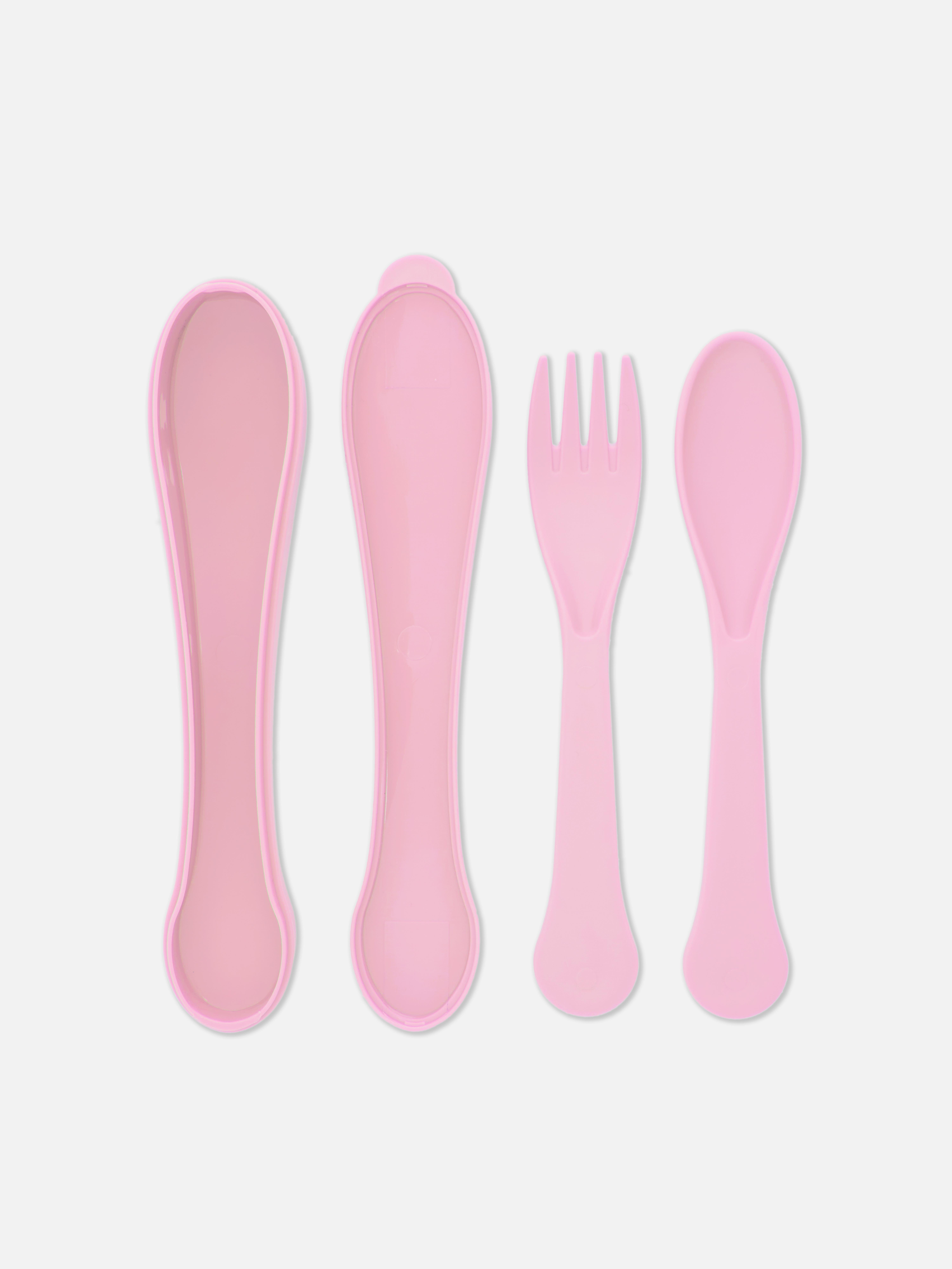 Lot de 2 couverts réutilisables