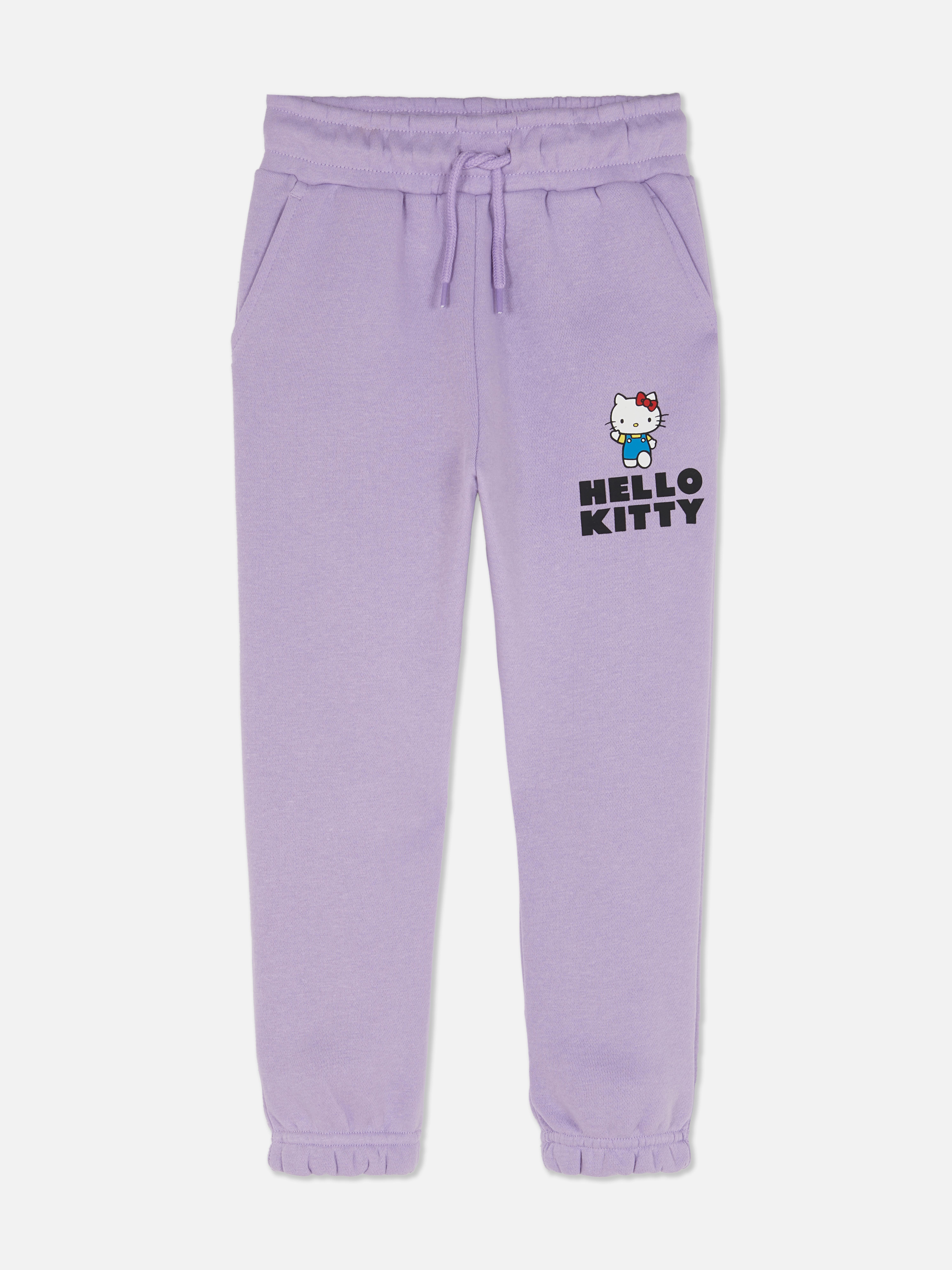 1.5-8yrs | Hello Kitty Cuffed Joggers