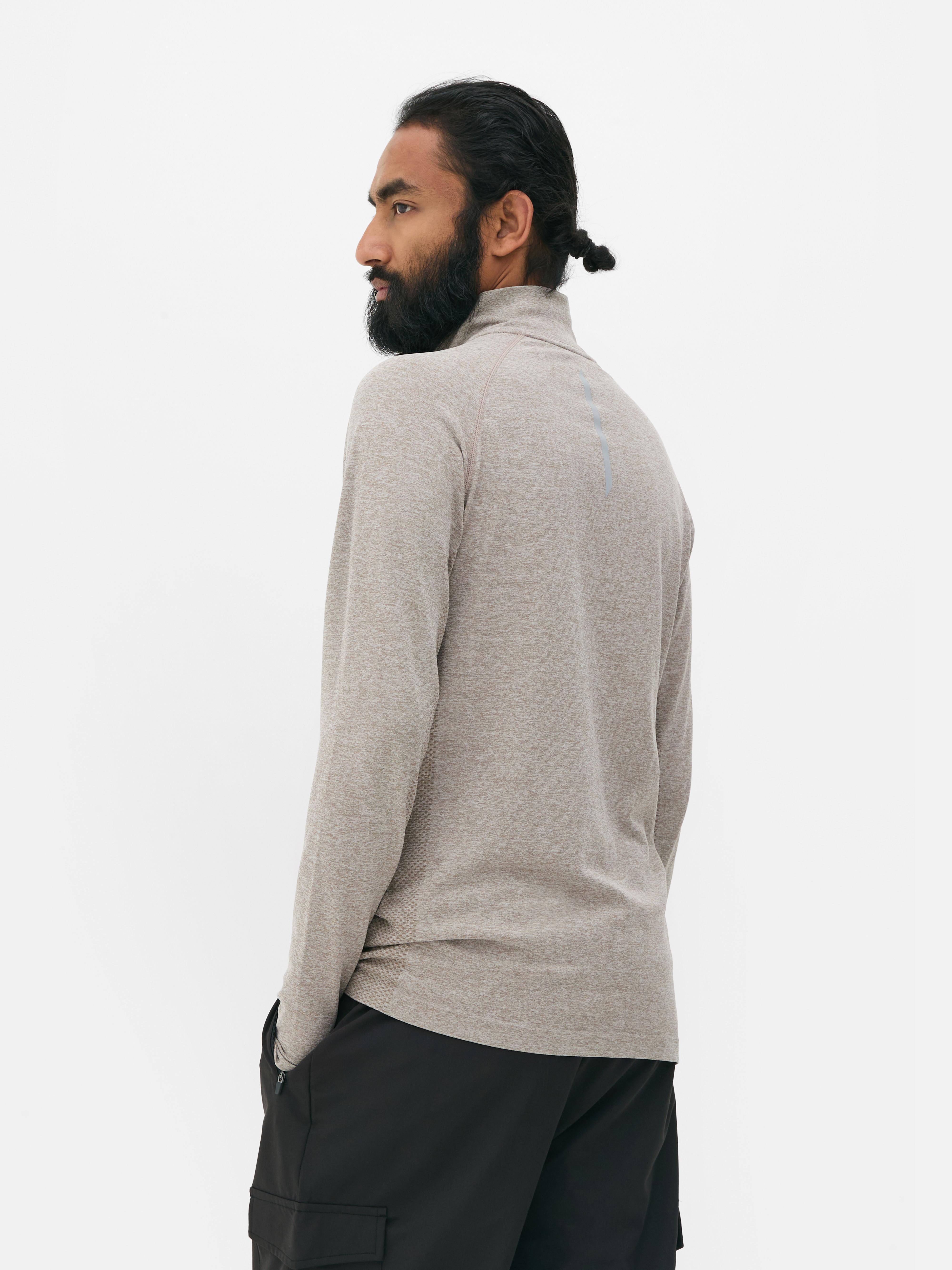Sportshirt met kwartrits