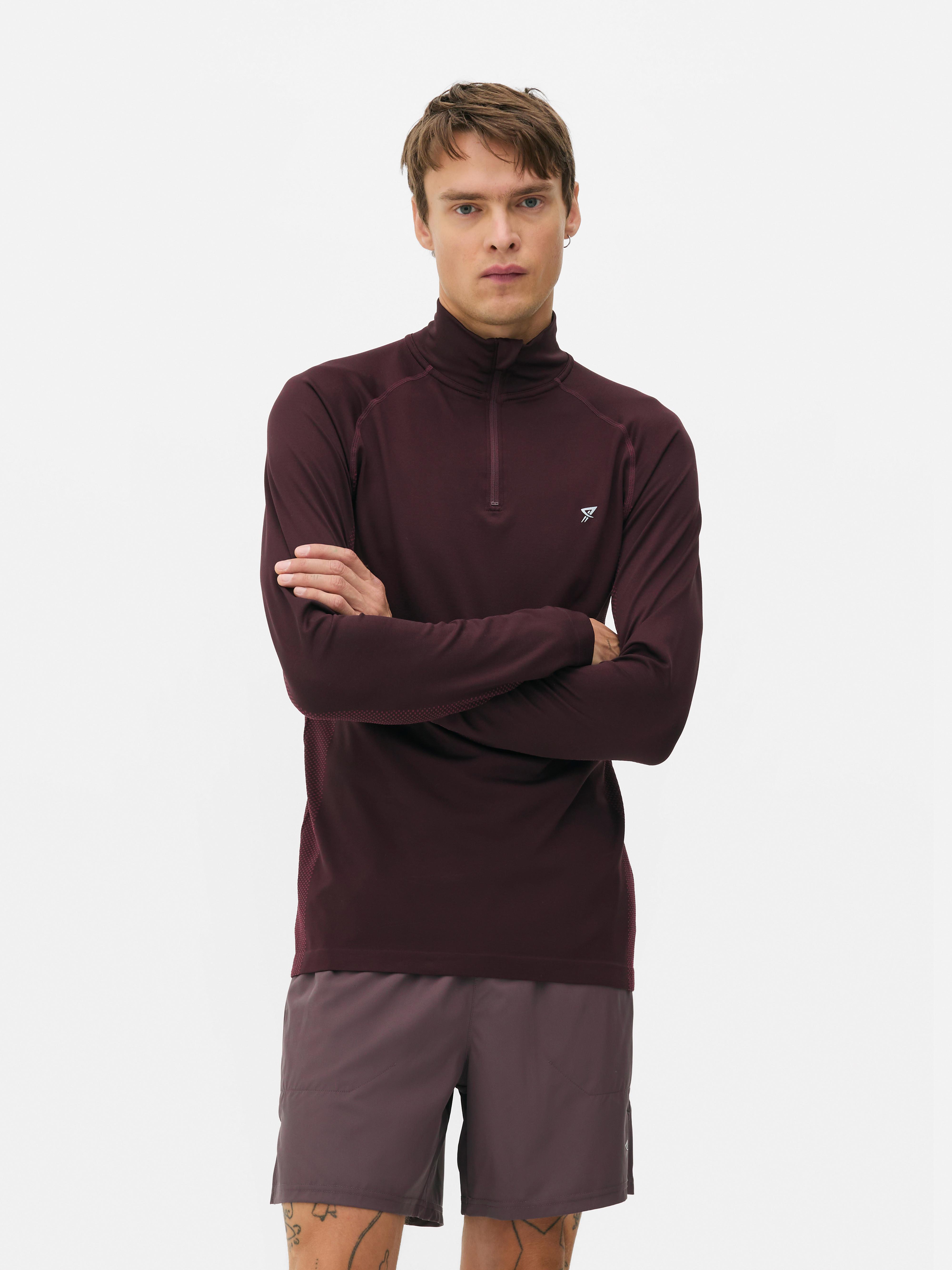 Sportshirt met kwartrits