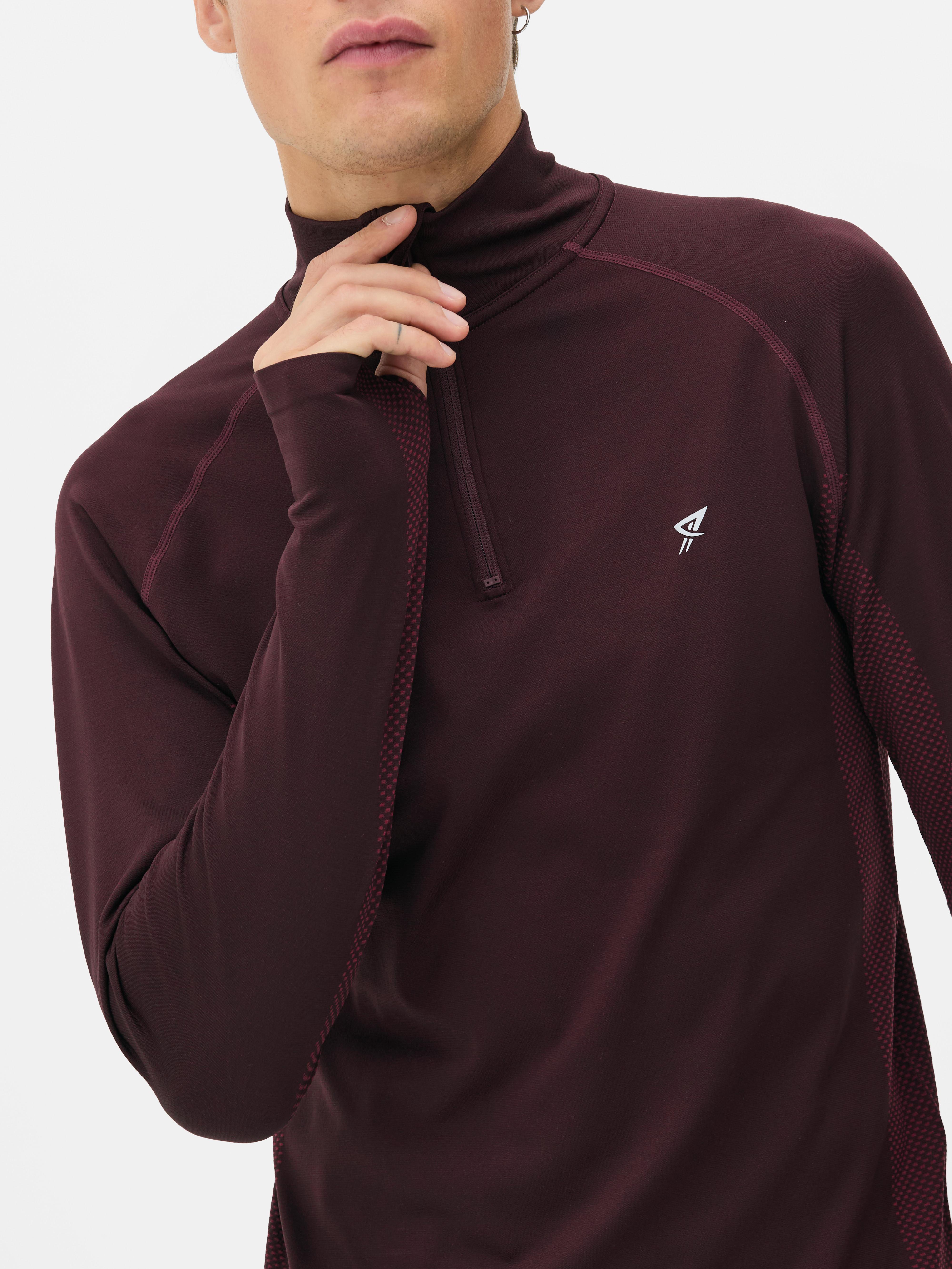 Sportshirt met kwartrits