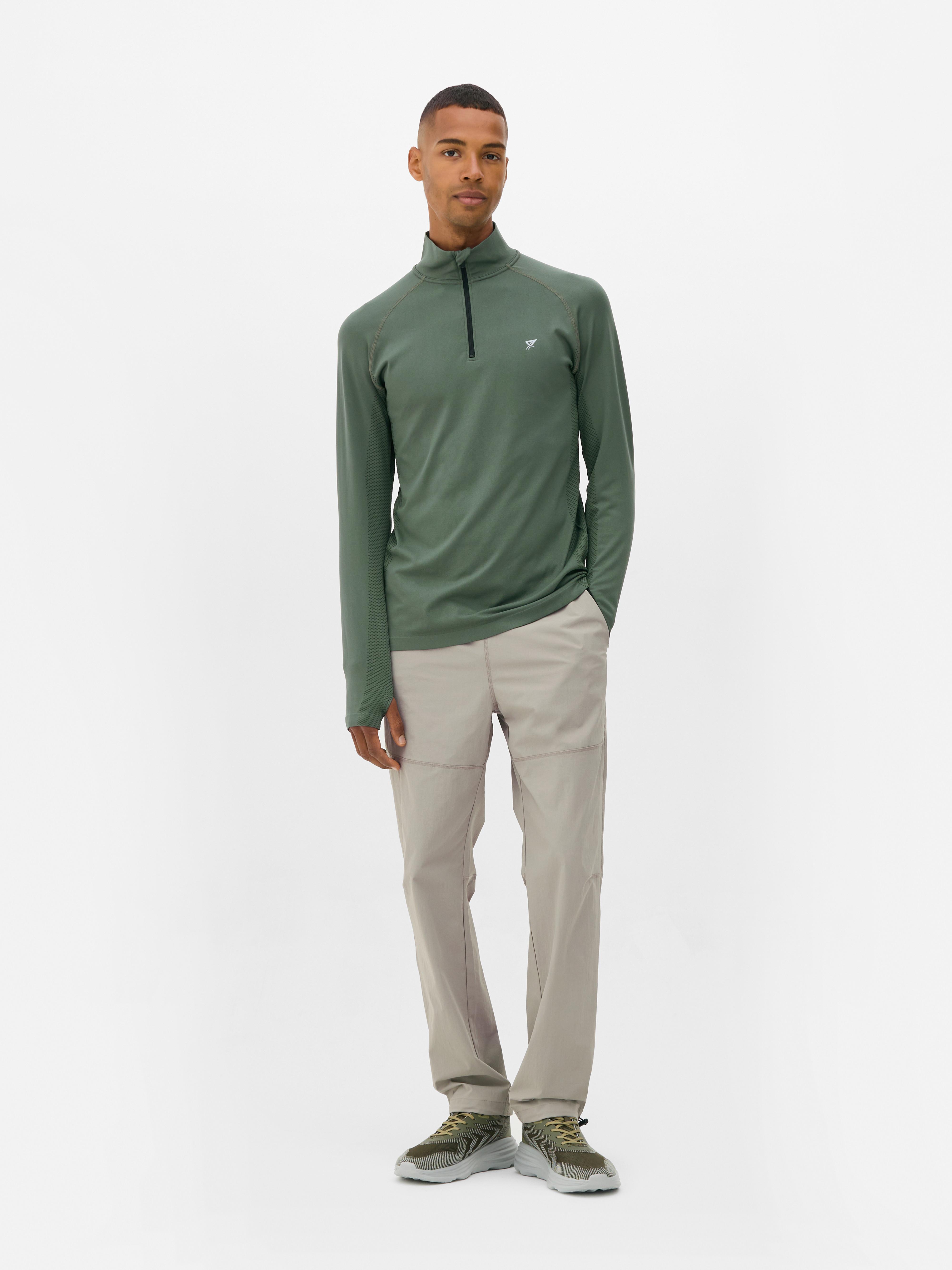 Sportshirt met kwartrits