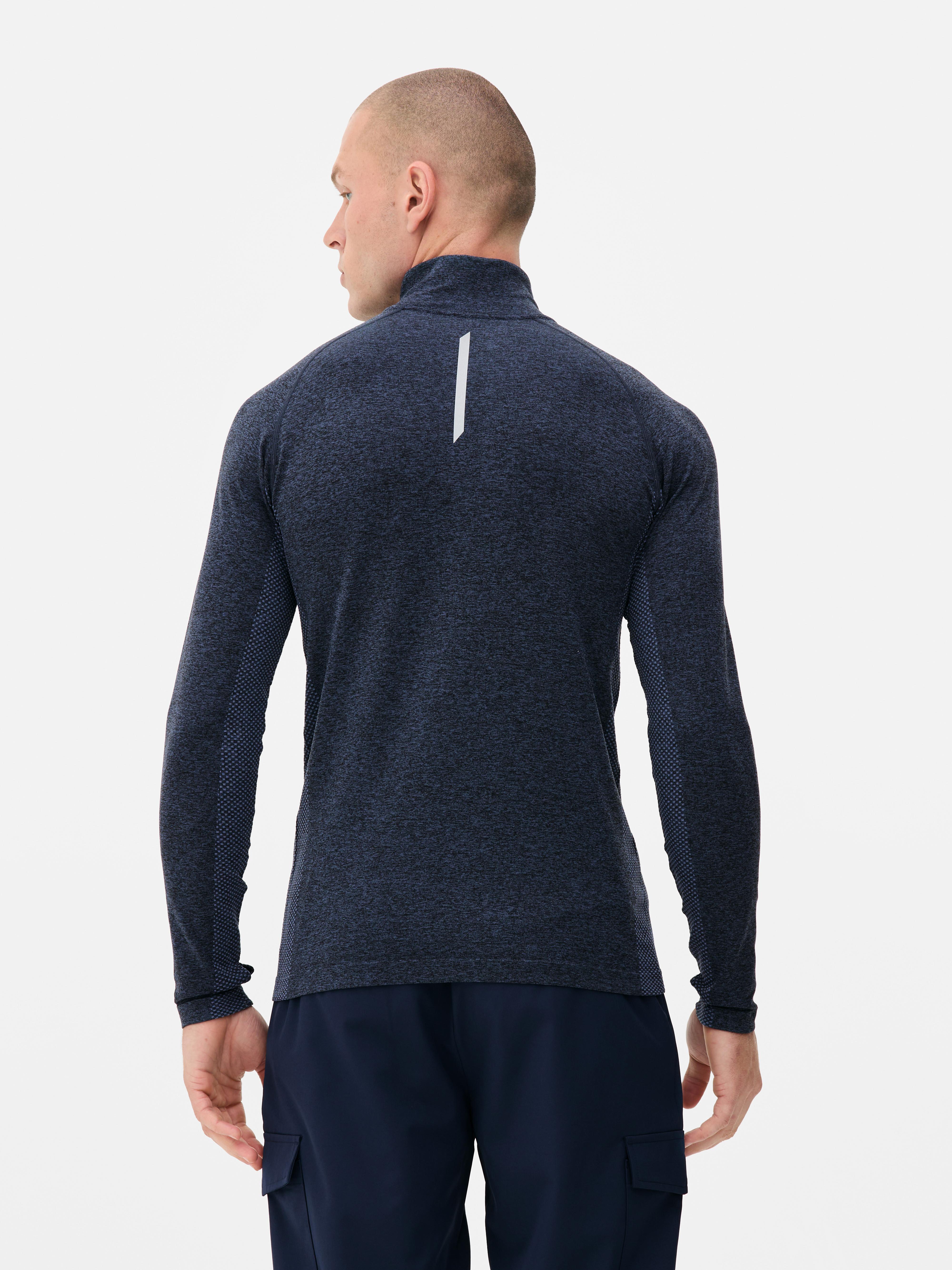 Performance-Shirt mit Viertelreißverschluss