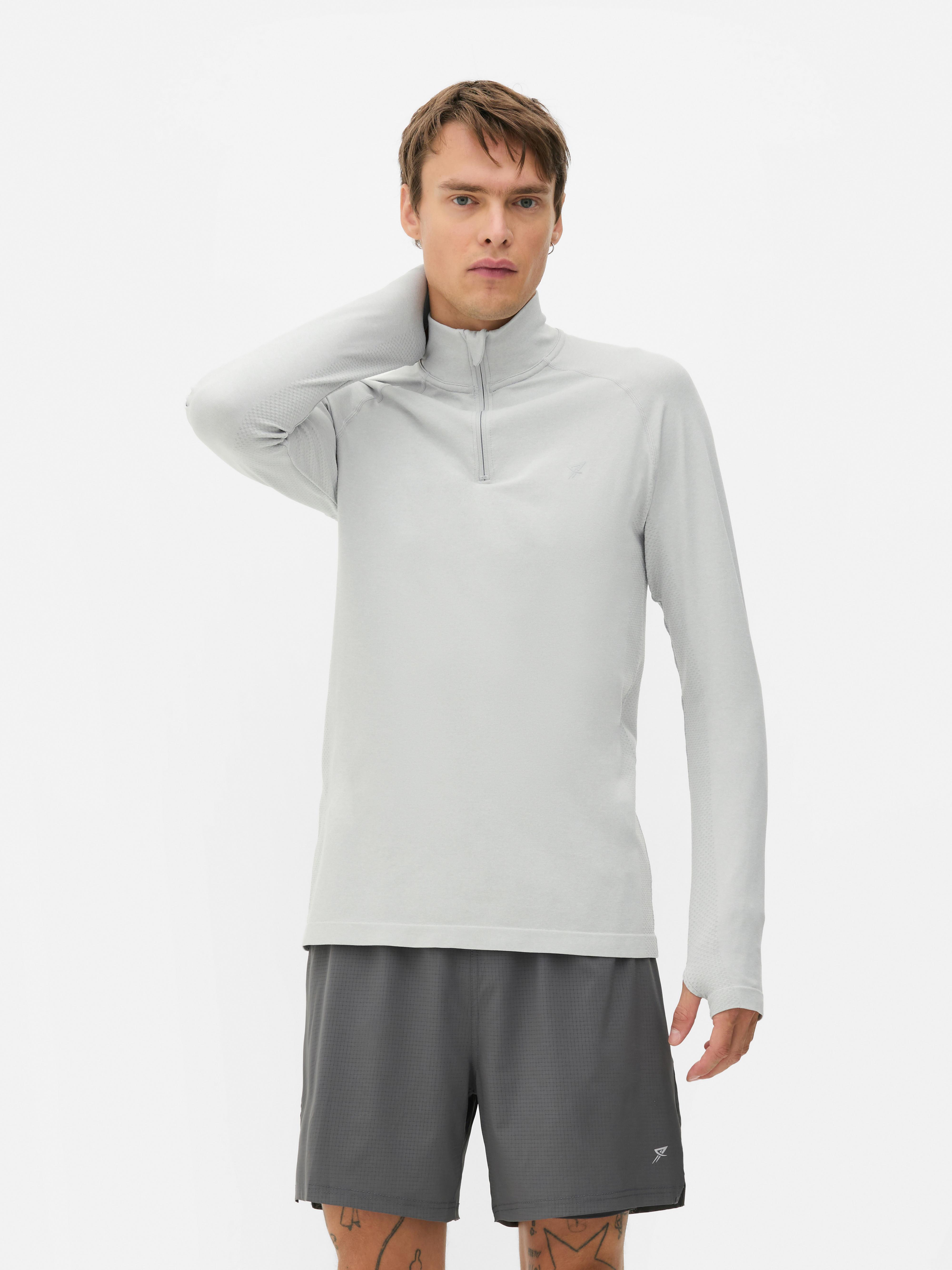 Sportshirt met kwartrits