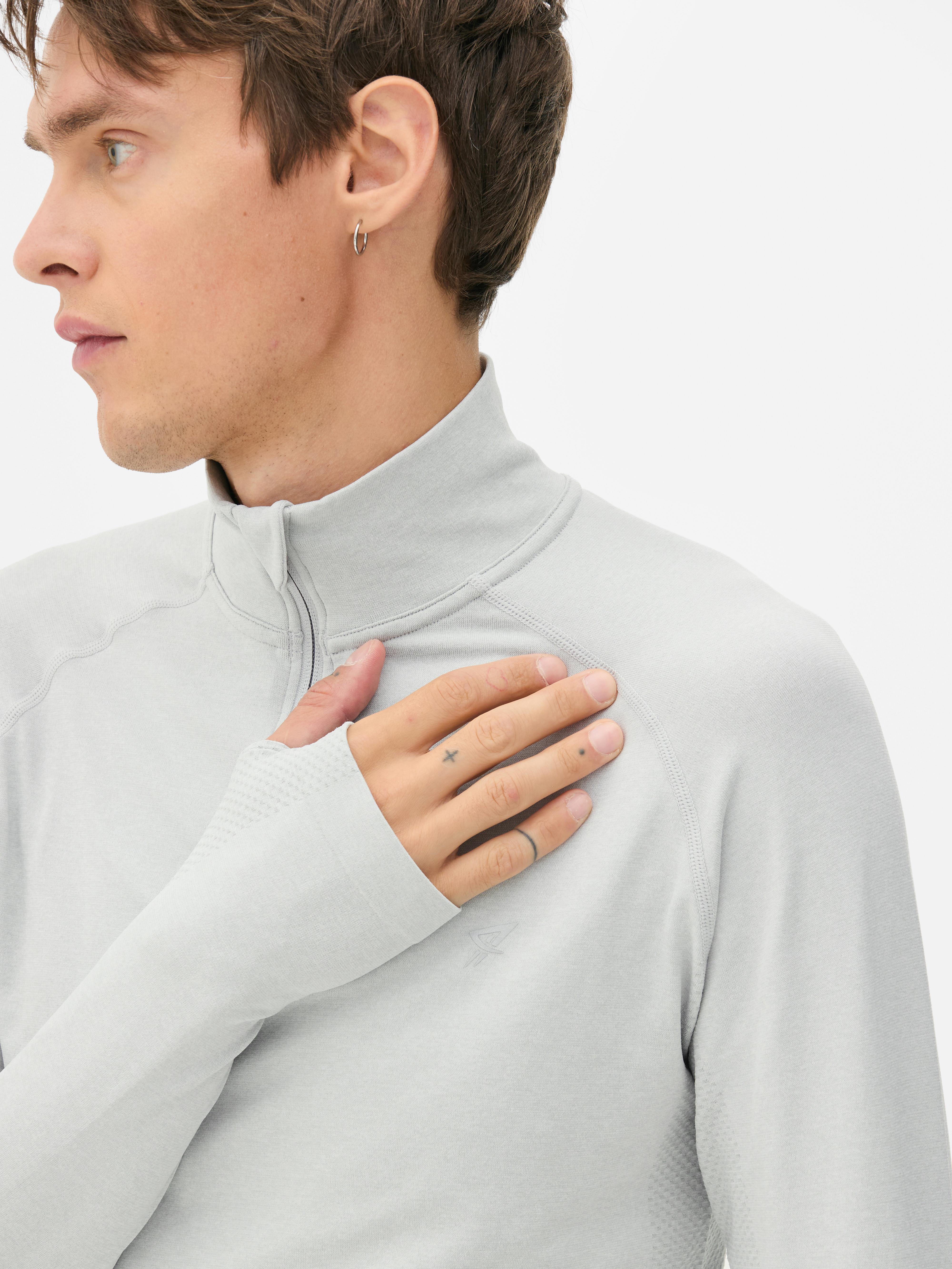 Sportshirt met kwartrits