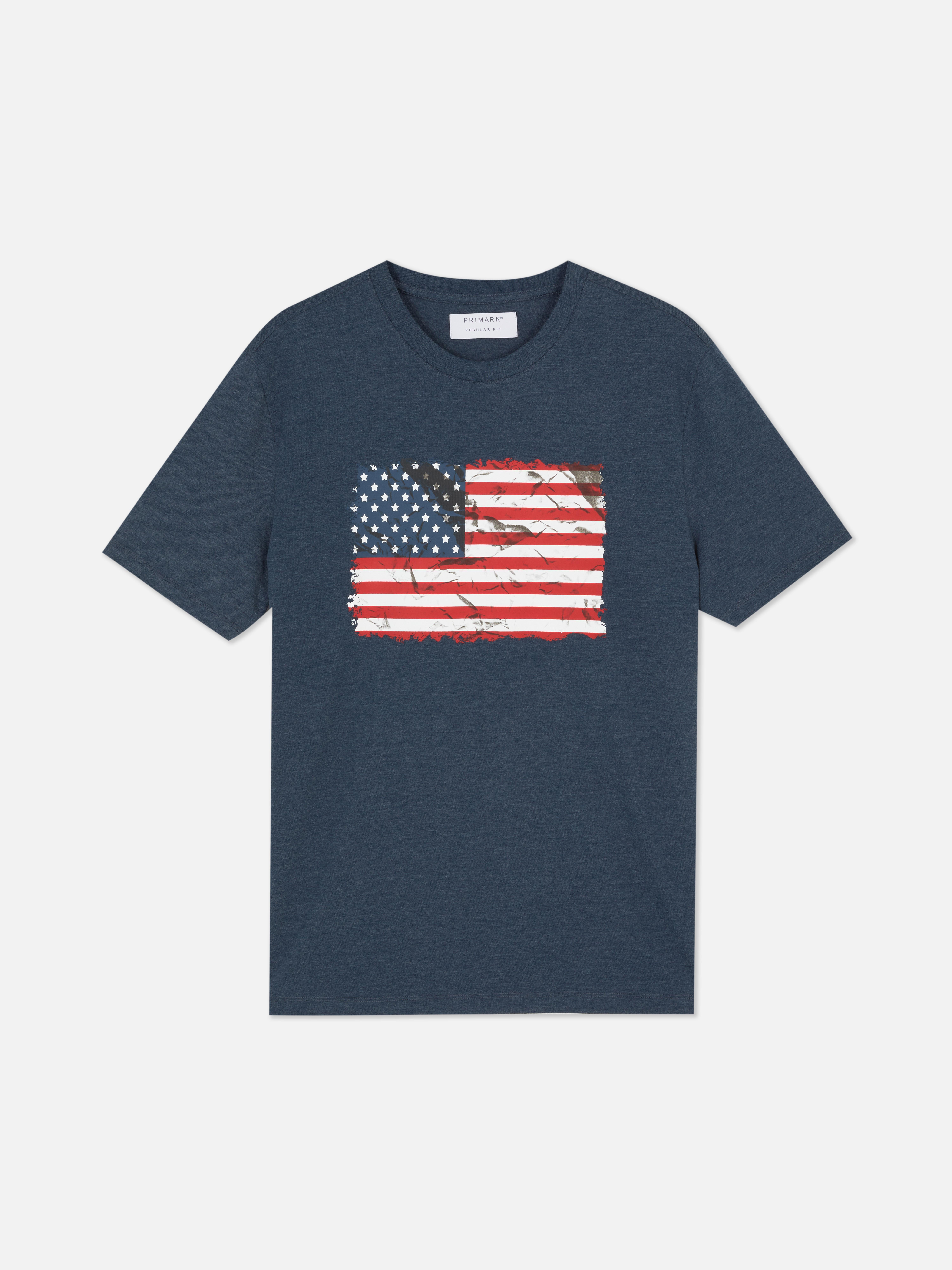 American Flag Short Sleeve T-Shirt