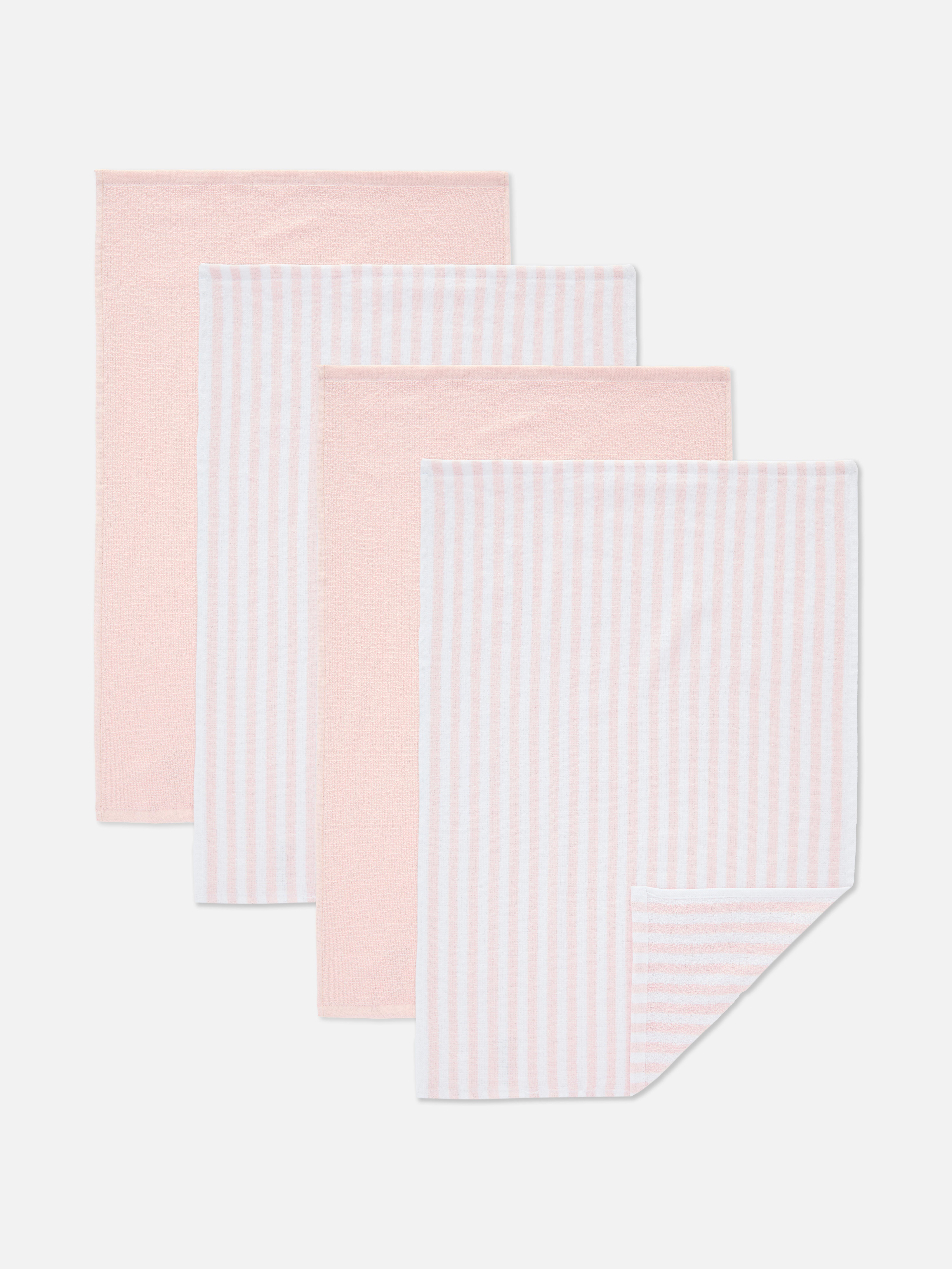 Velours keukendoeken, set van 4