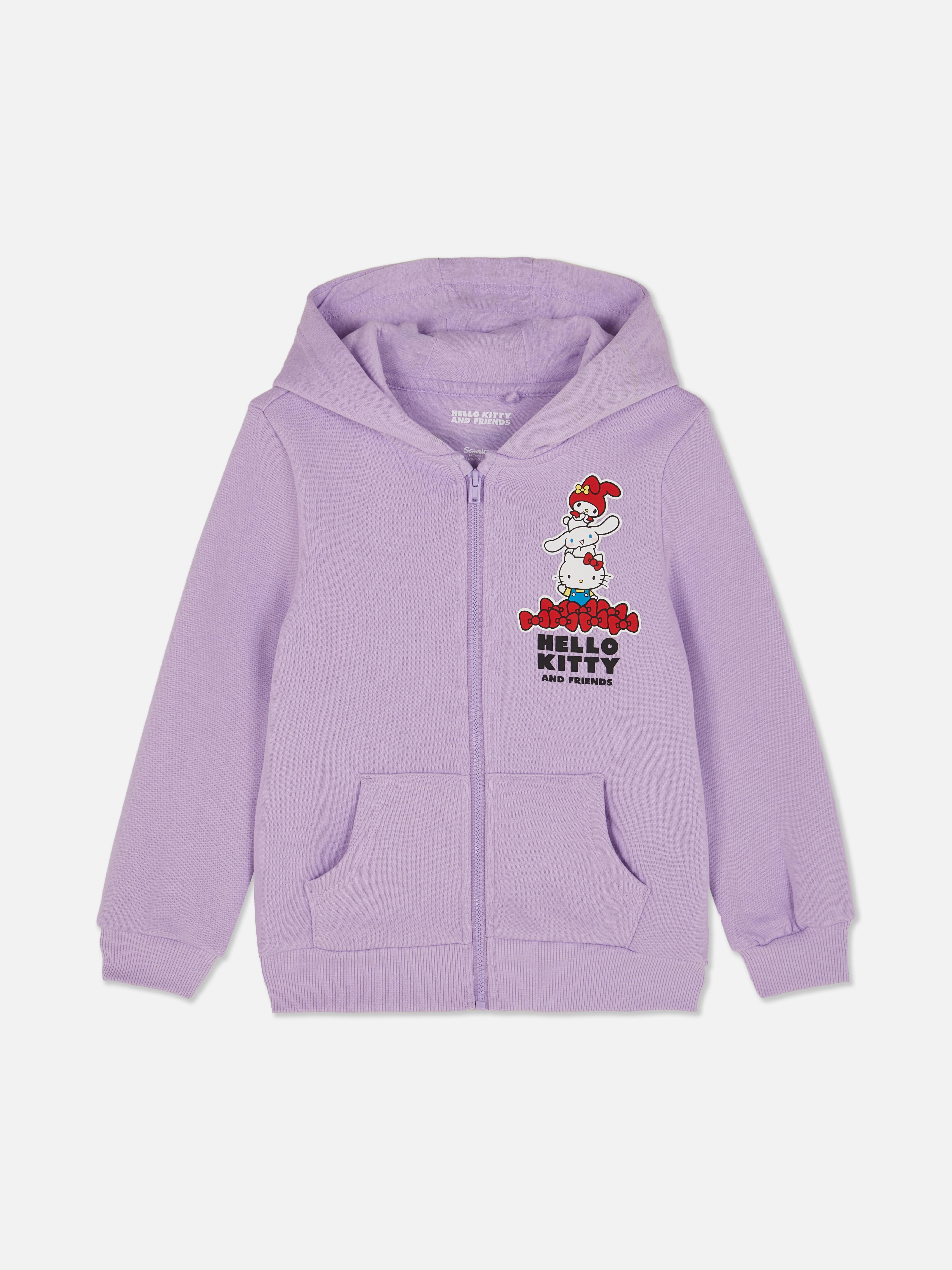 1,5–8 Jahre | „Hello Kitty and Friends“ Hoodie mit Reißverschluss