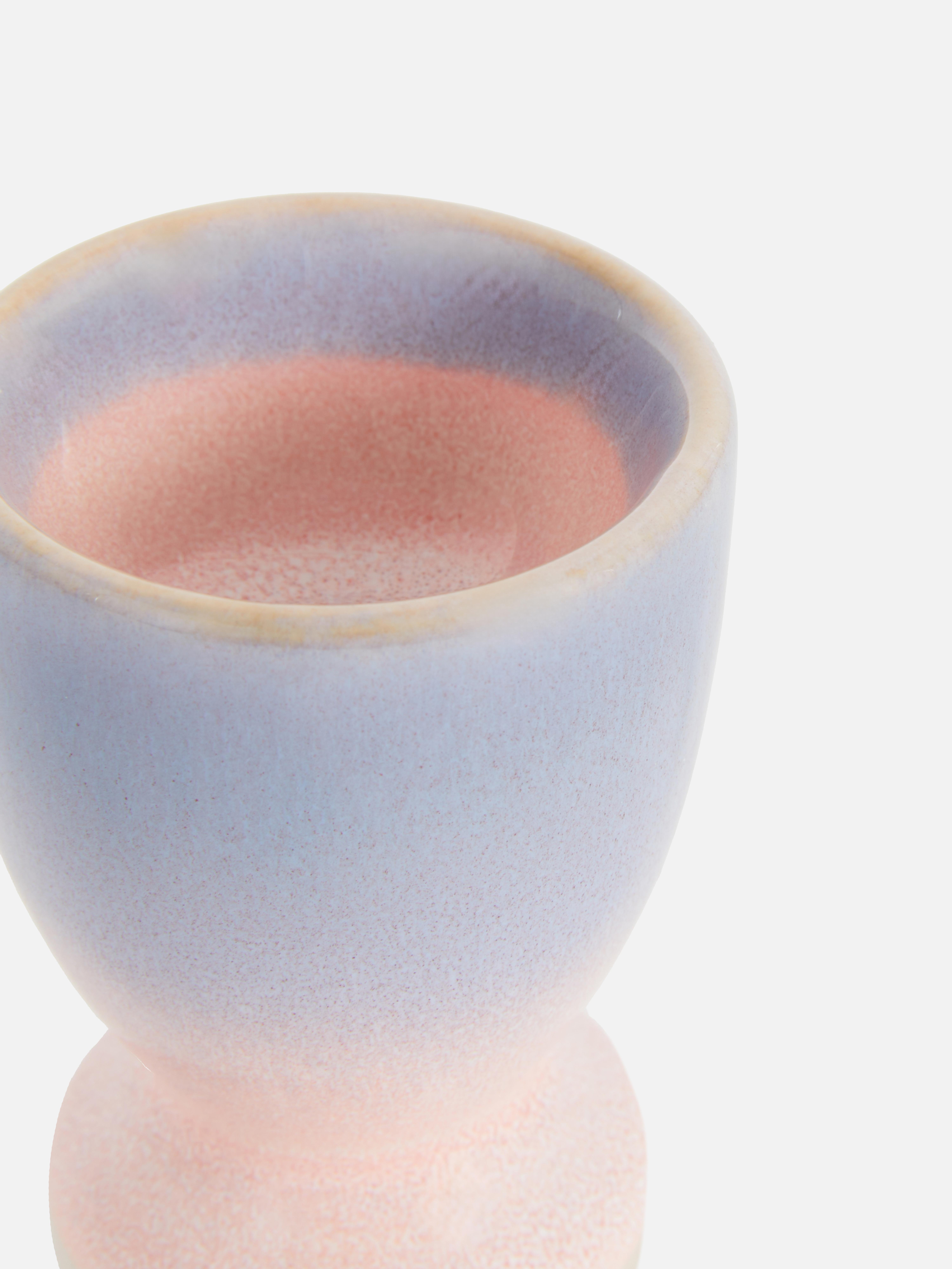 Portauovo in ceramica smaltata