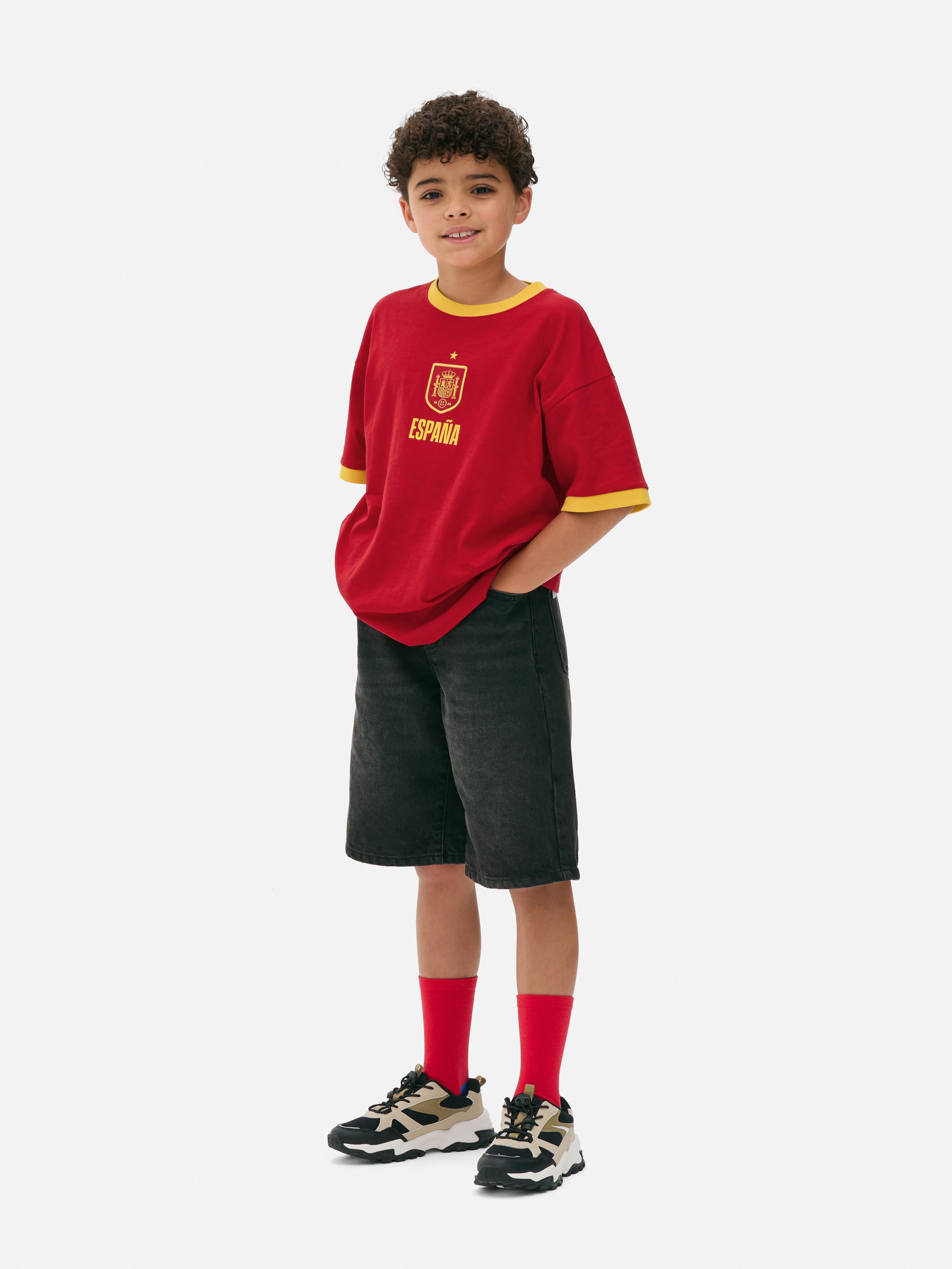 T-shirt desportiva futebol Espanha