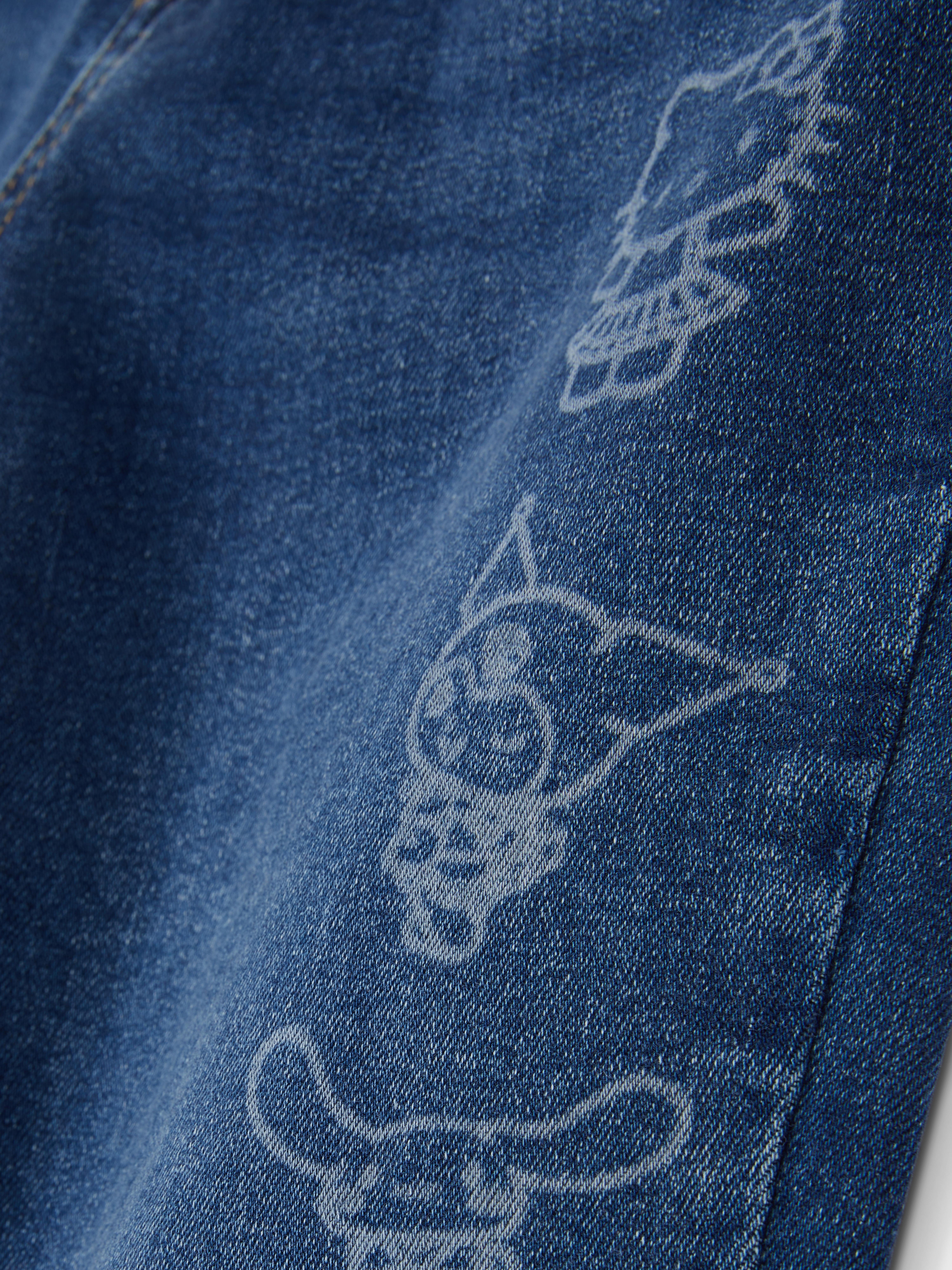 7-15 jr | Uitlopende jeans Hello Kitty and Friends