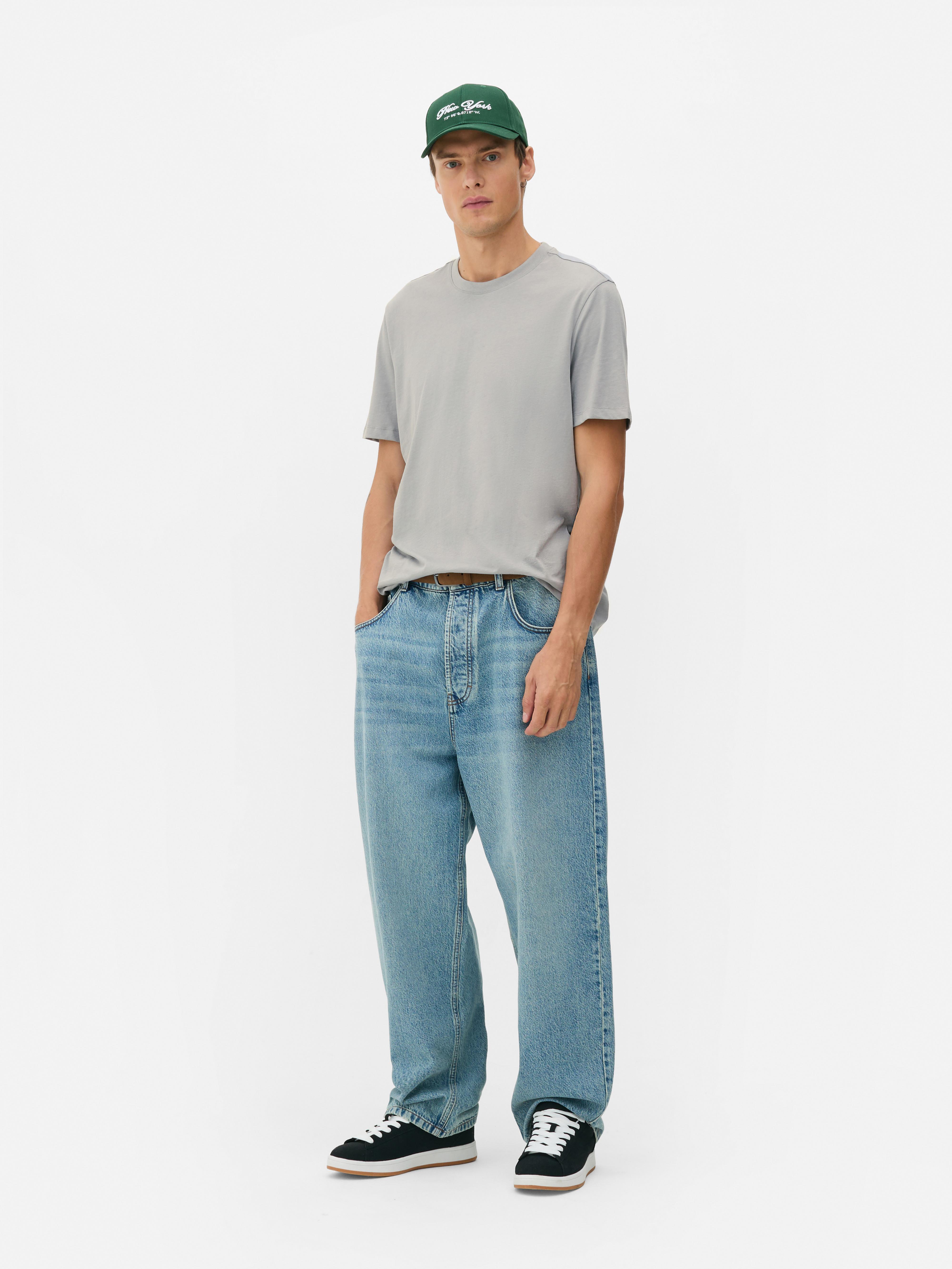T-shirt regular Gris