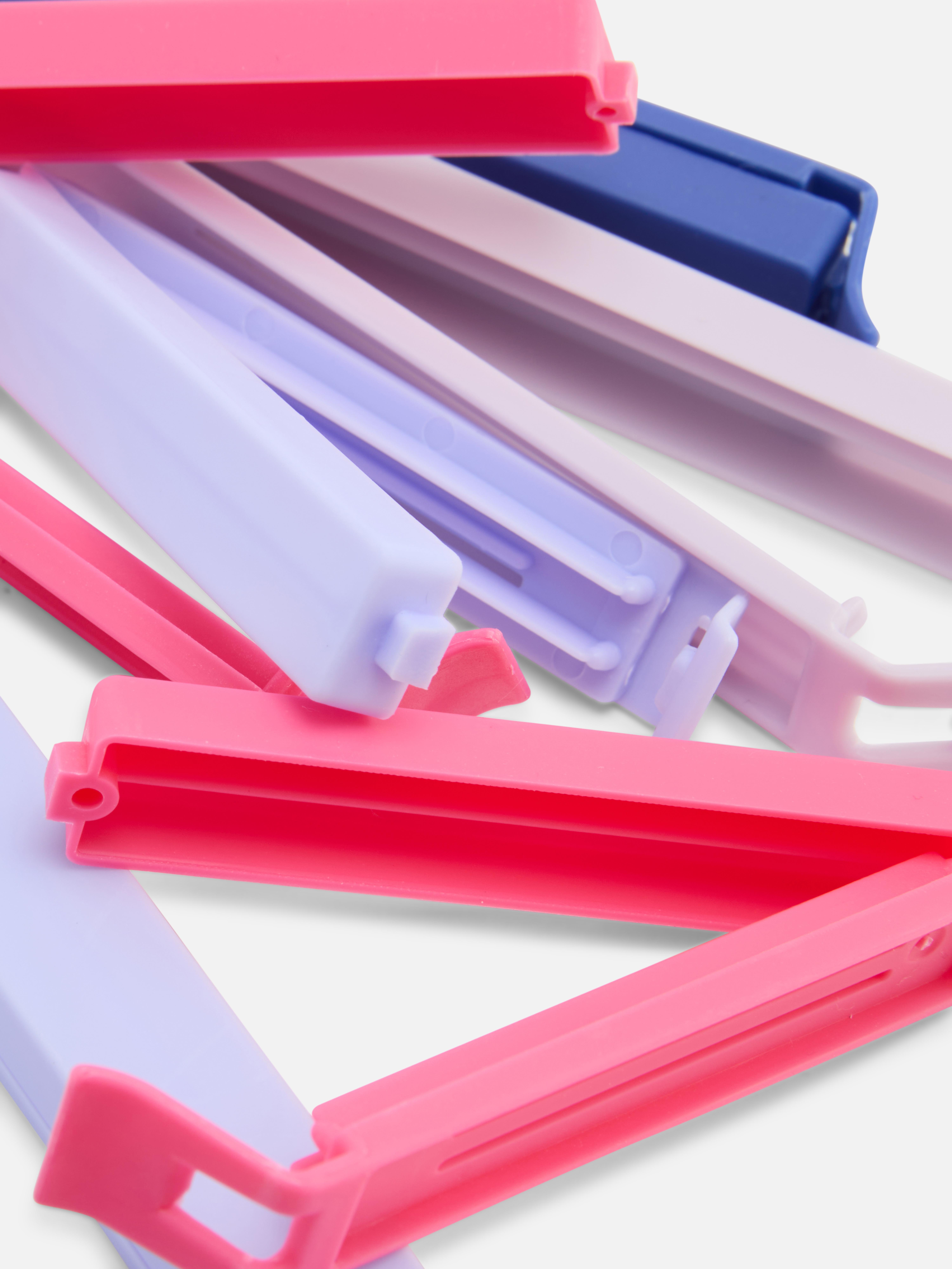 Pack de 8 clips para bolsas de comida
