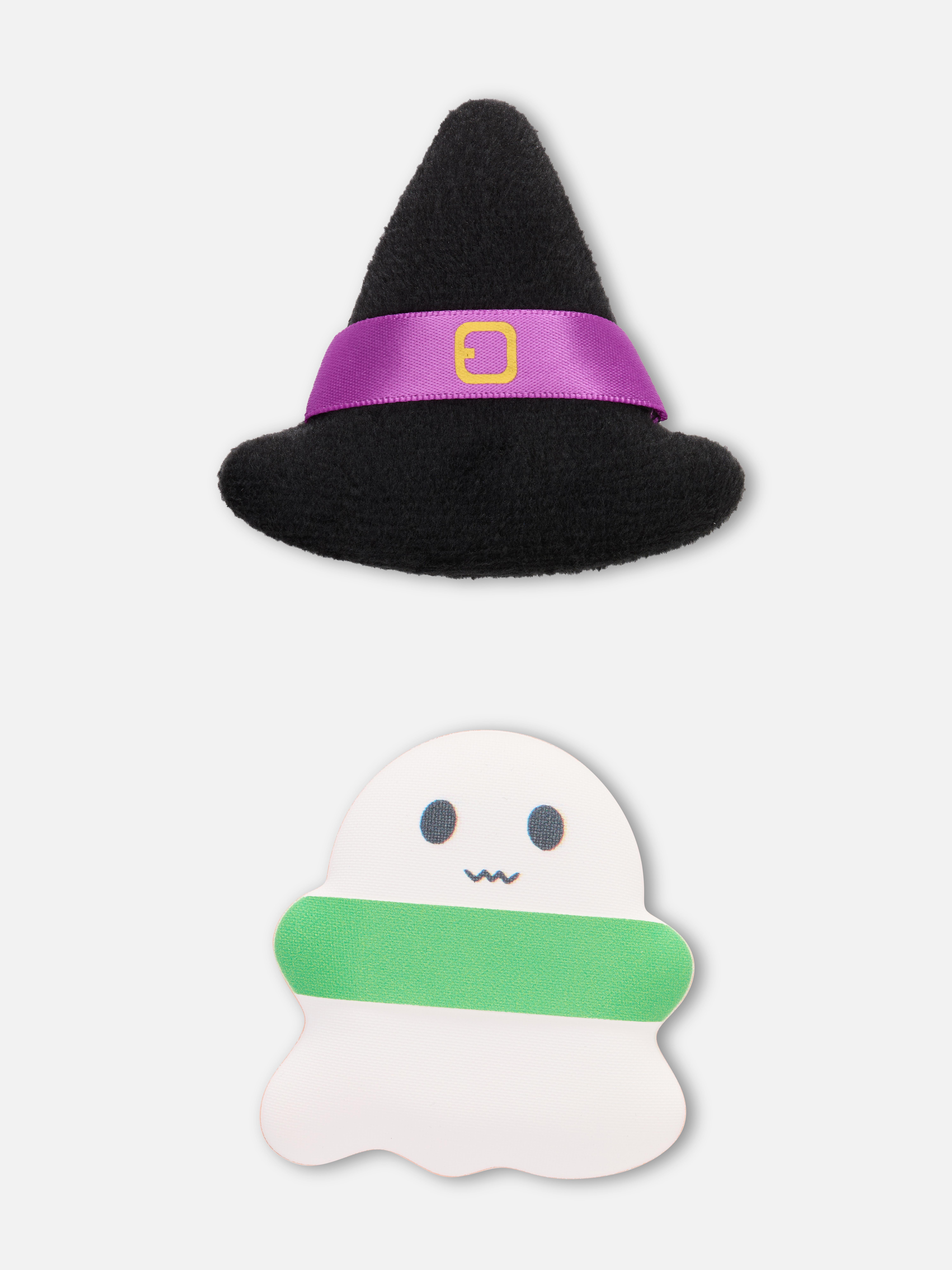Lot de 2 houppettes à poudre d’Halloween