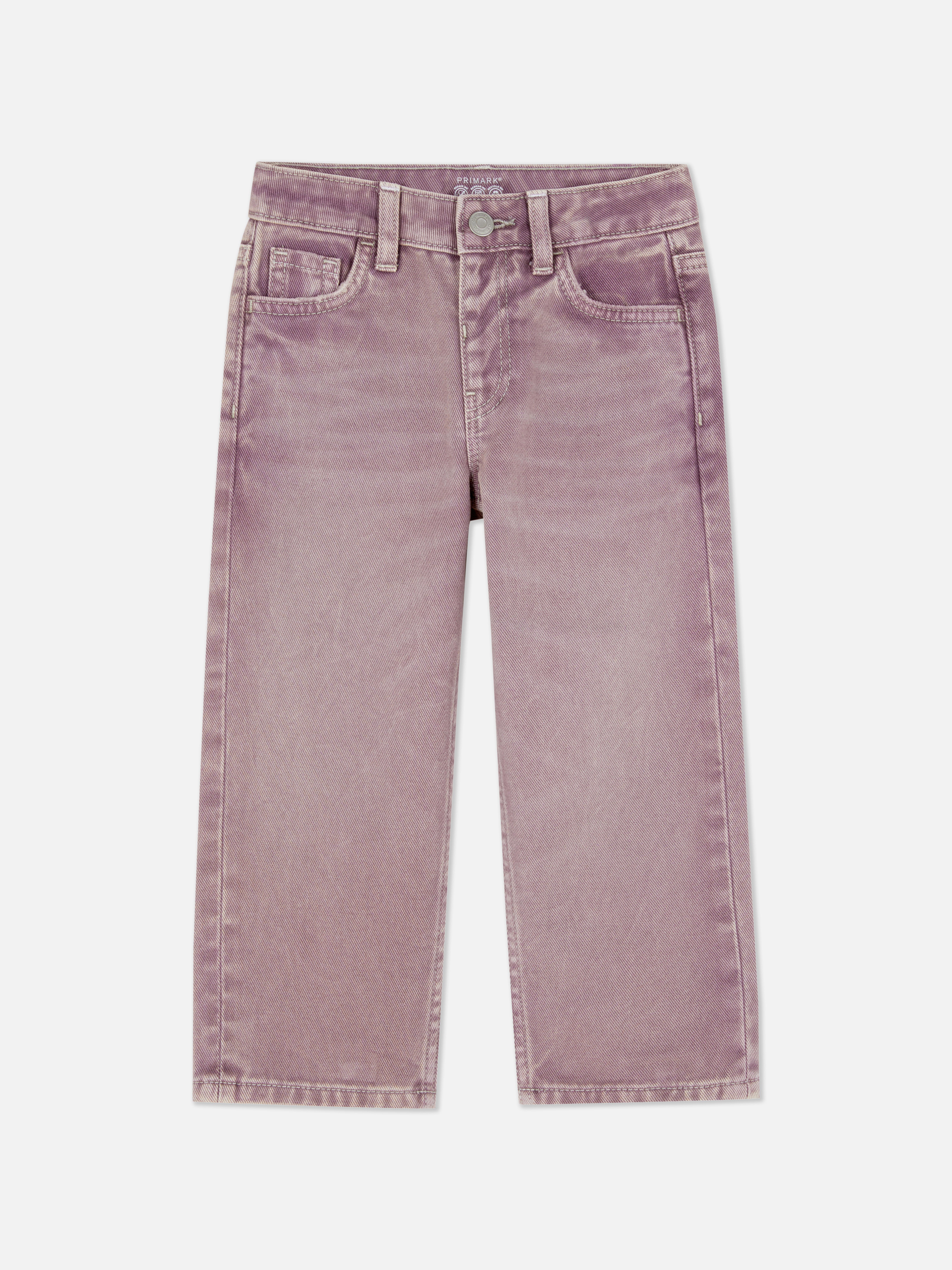 1.5-8yrs | Washed Straight Leg Jeans