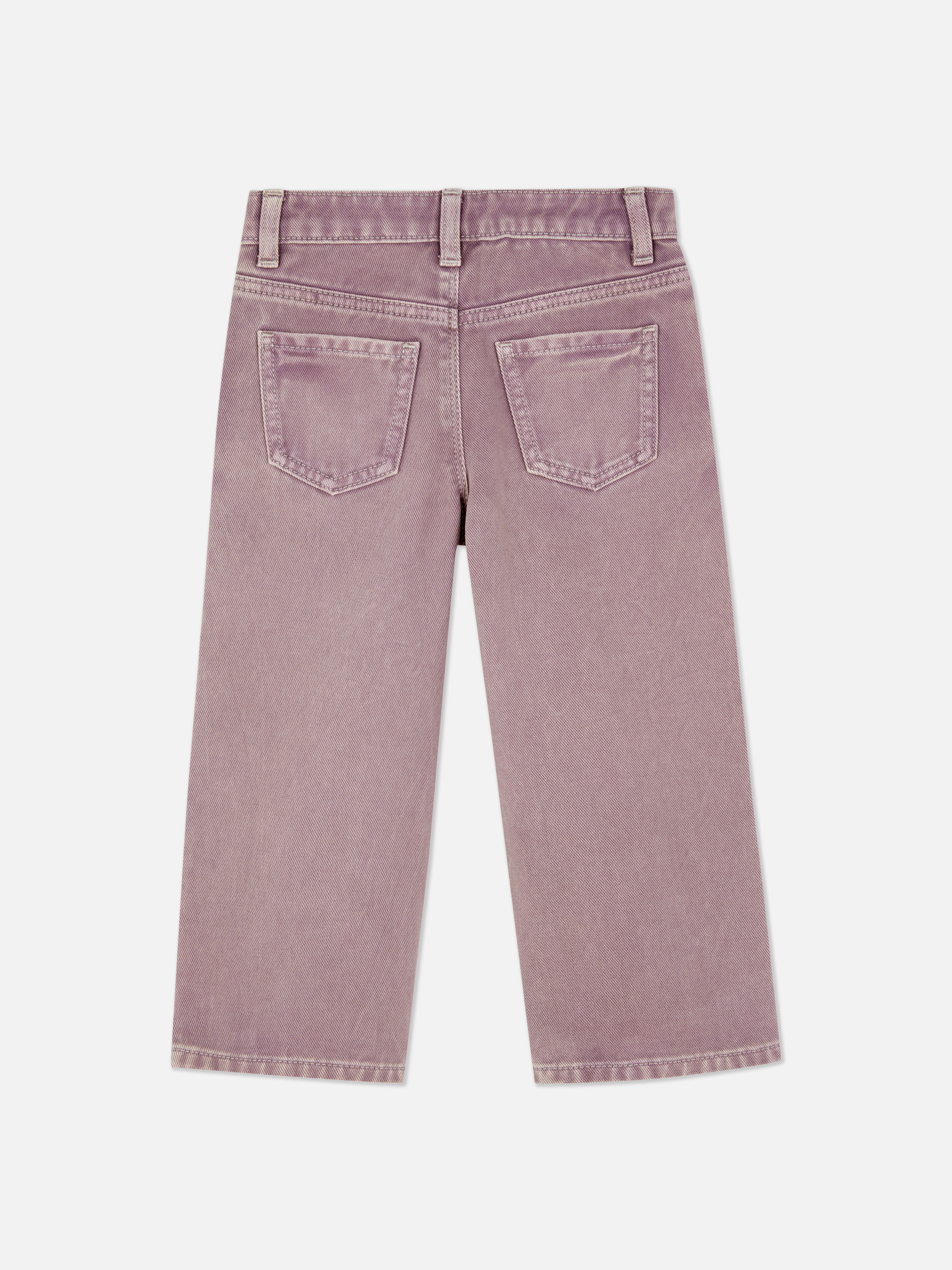 1.5-8yrs | Washed Straight Leg Jeans