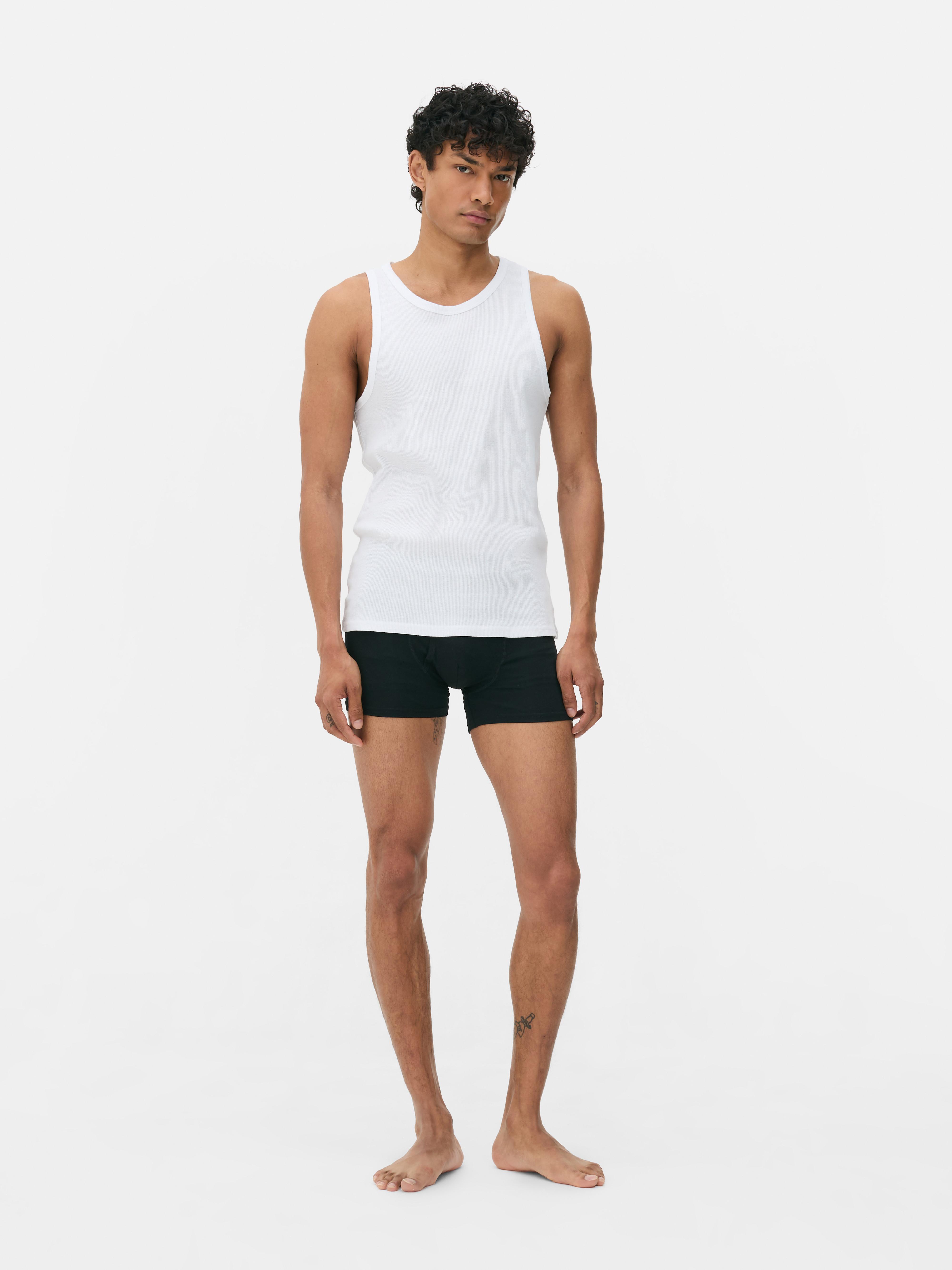 2pk Essentials Ribbed Vests