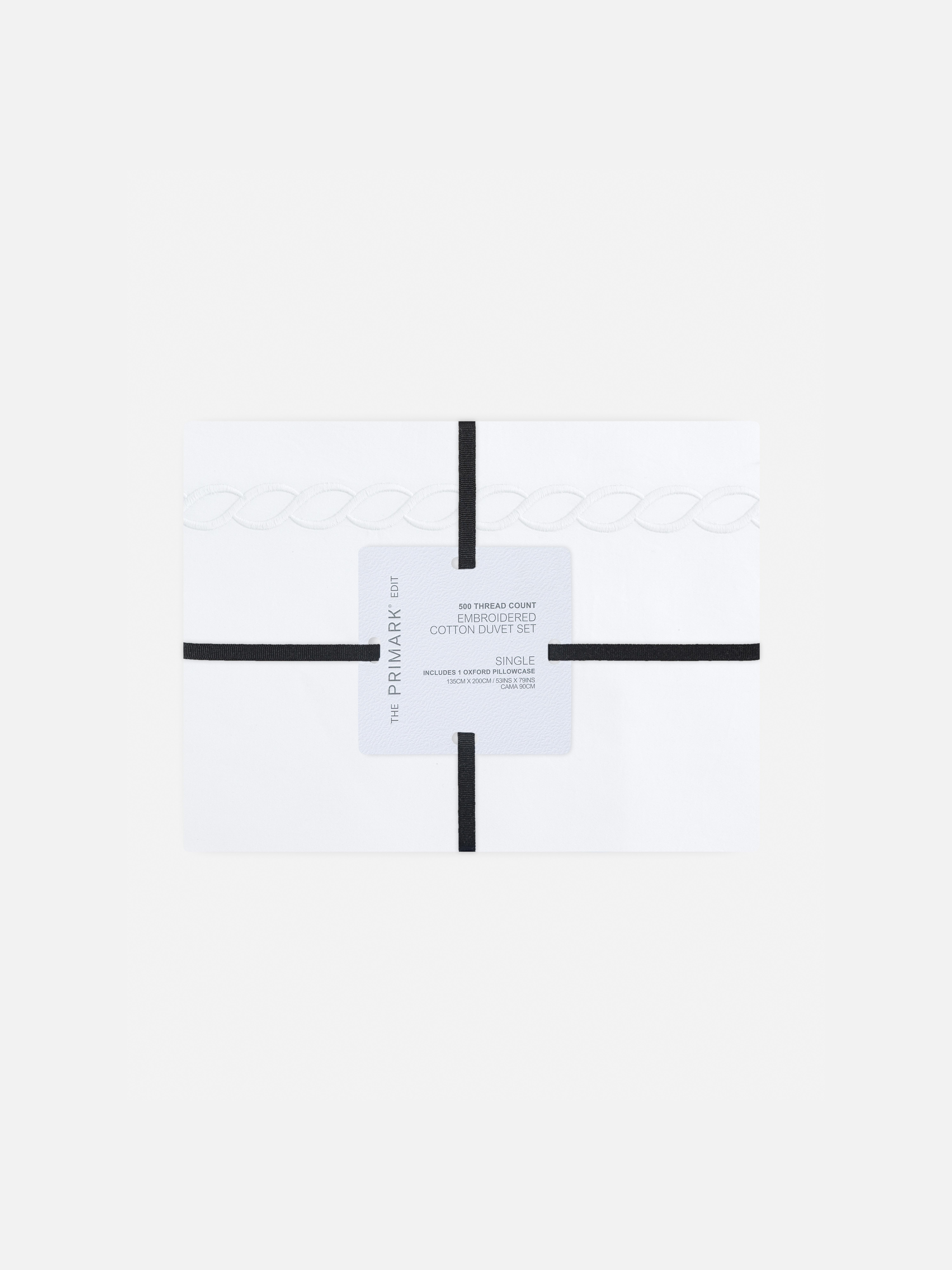 The Edit 500 Thread Count Single Duvet Cover Set