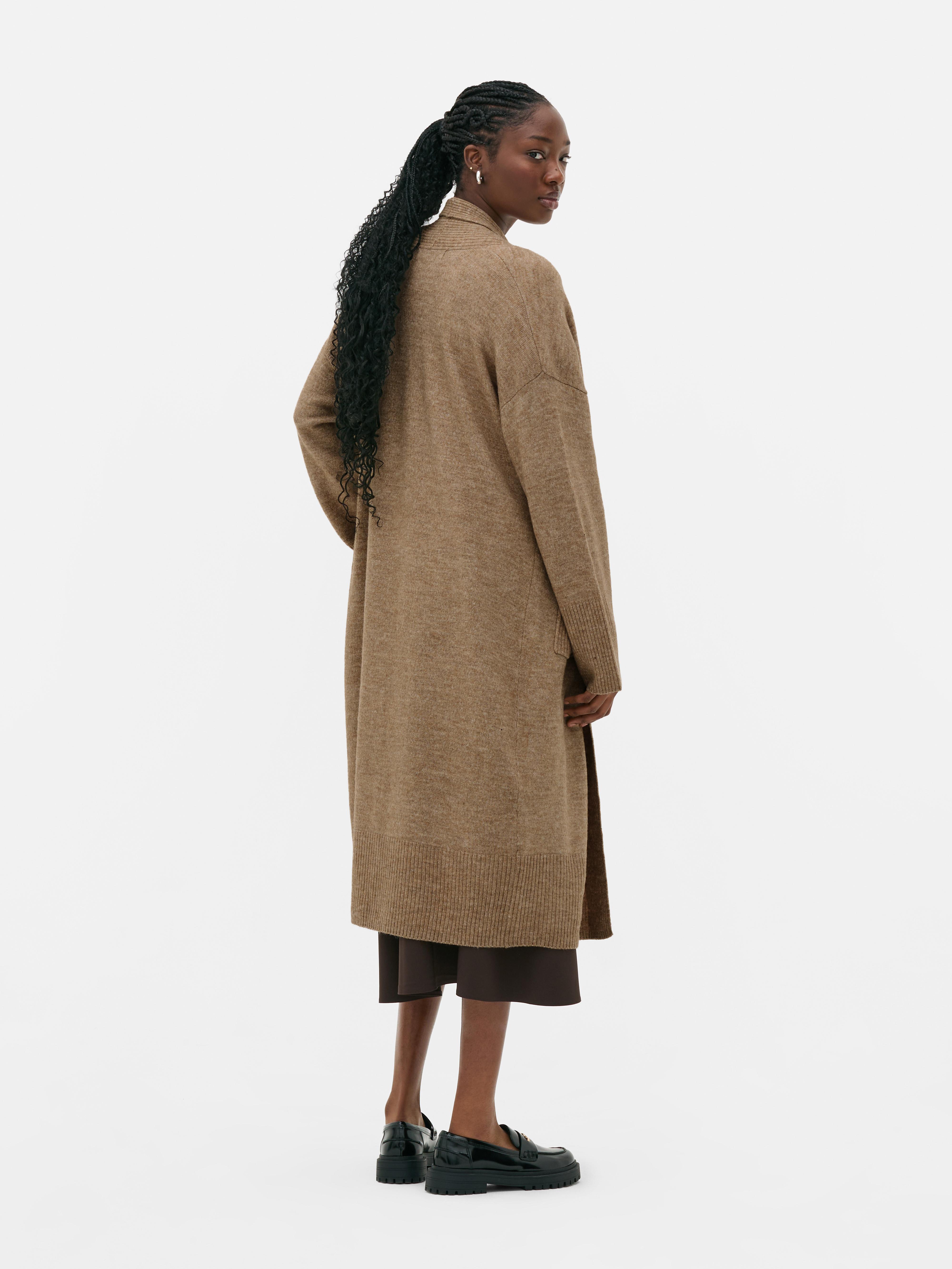 Longline Drape Cardigan