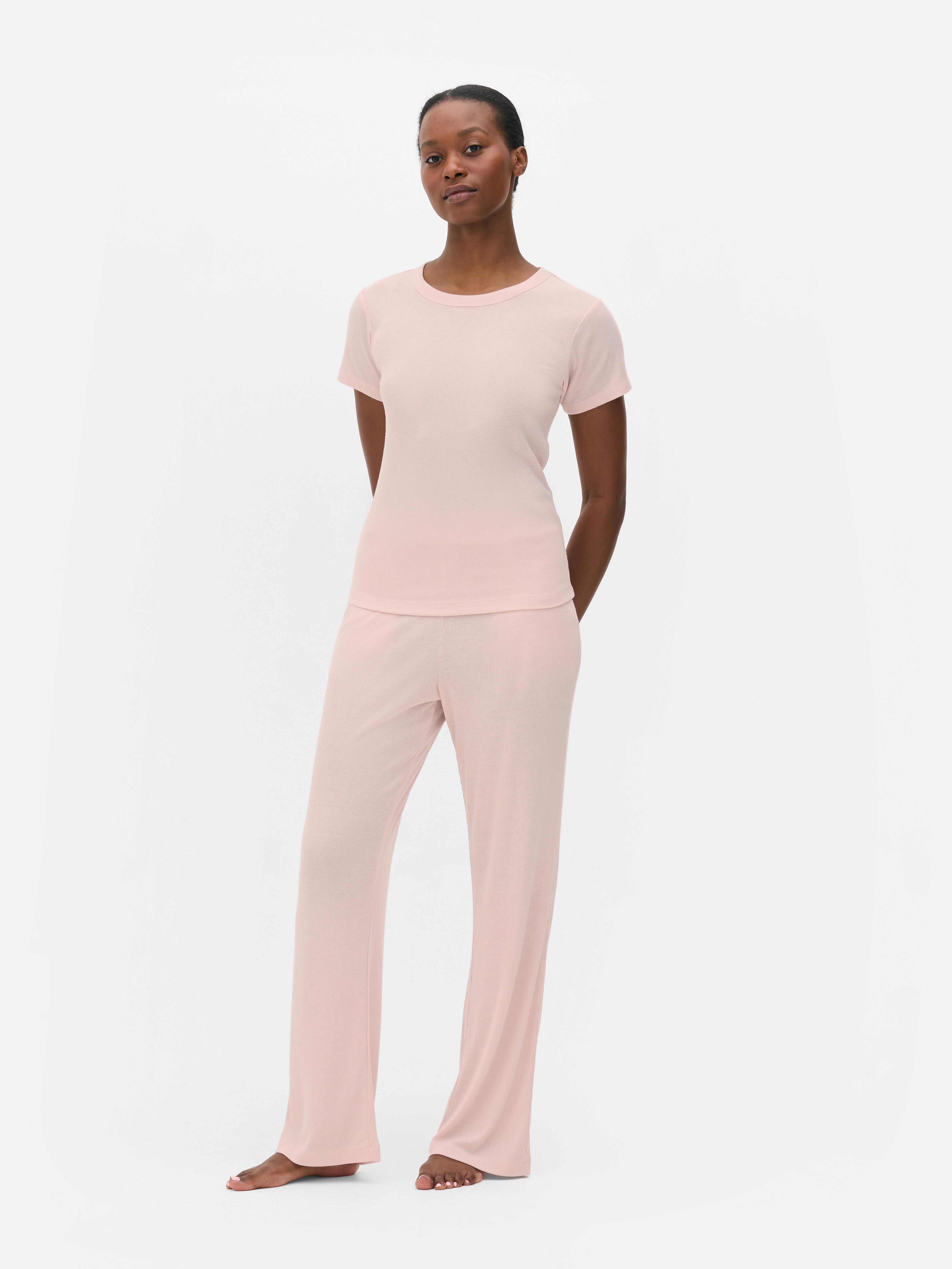 Pyjama droit en jersey