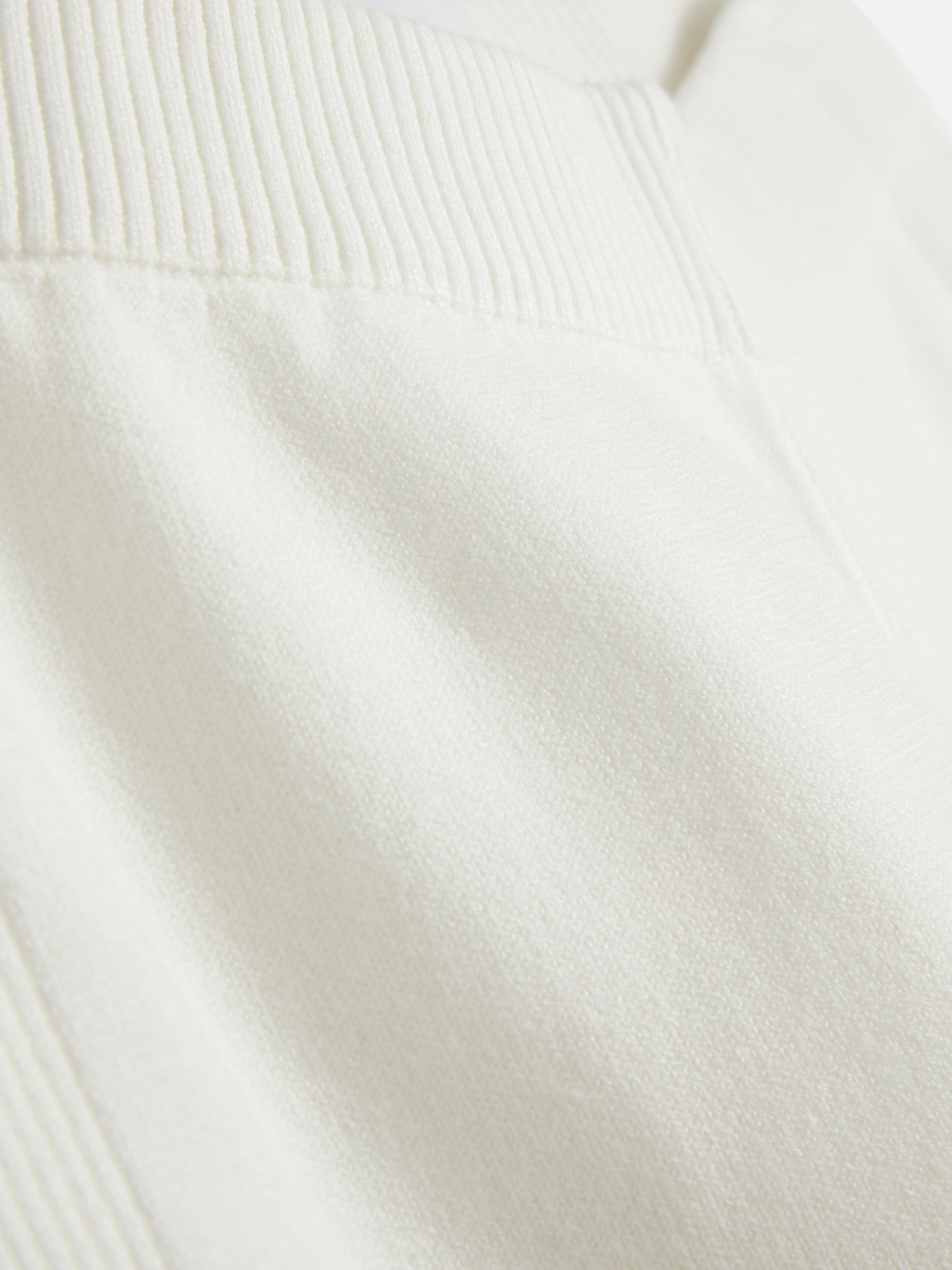 Knitted Ribbed Trousers