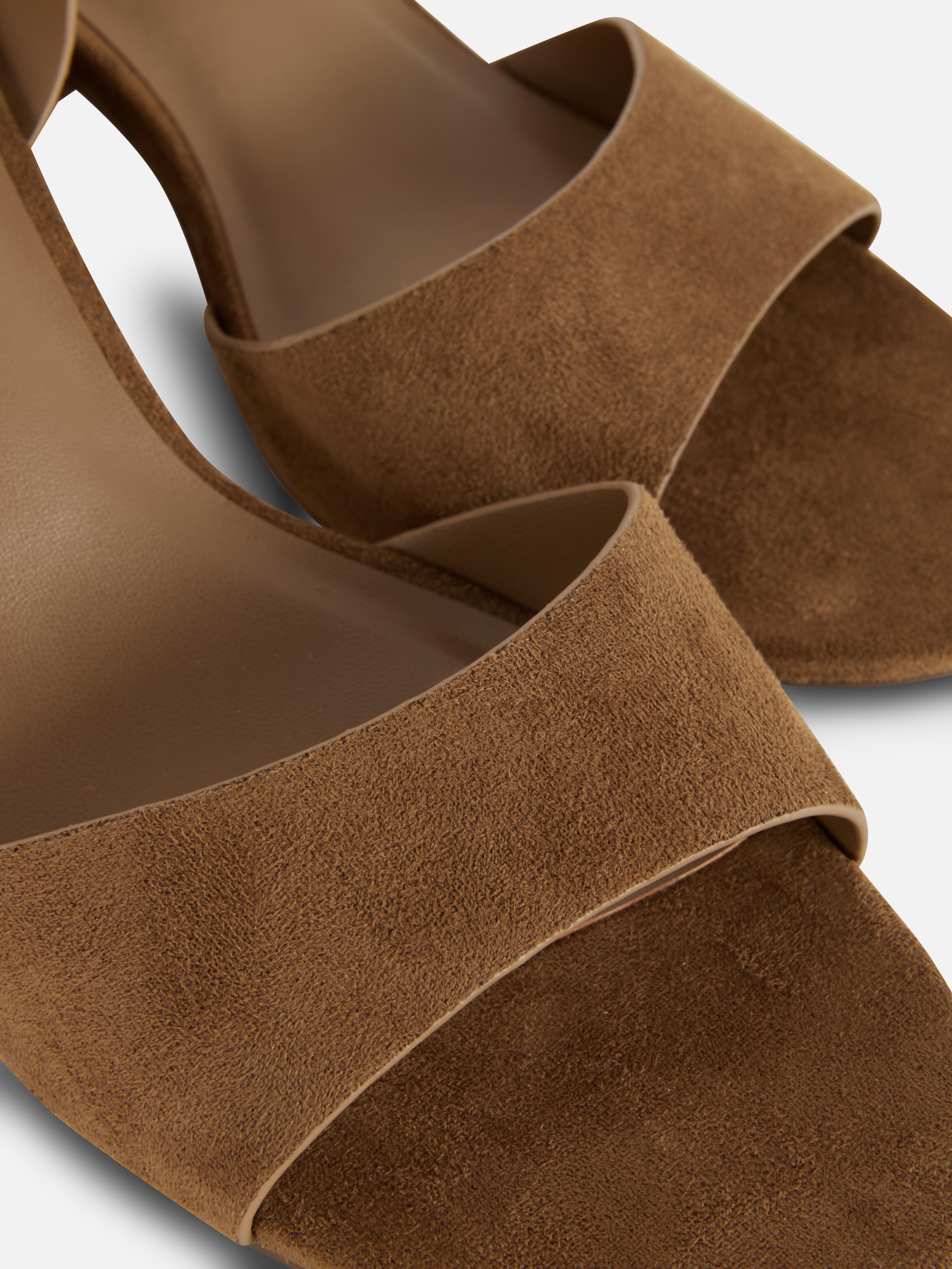 Sandalen met blokhak