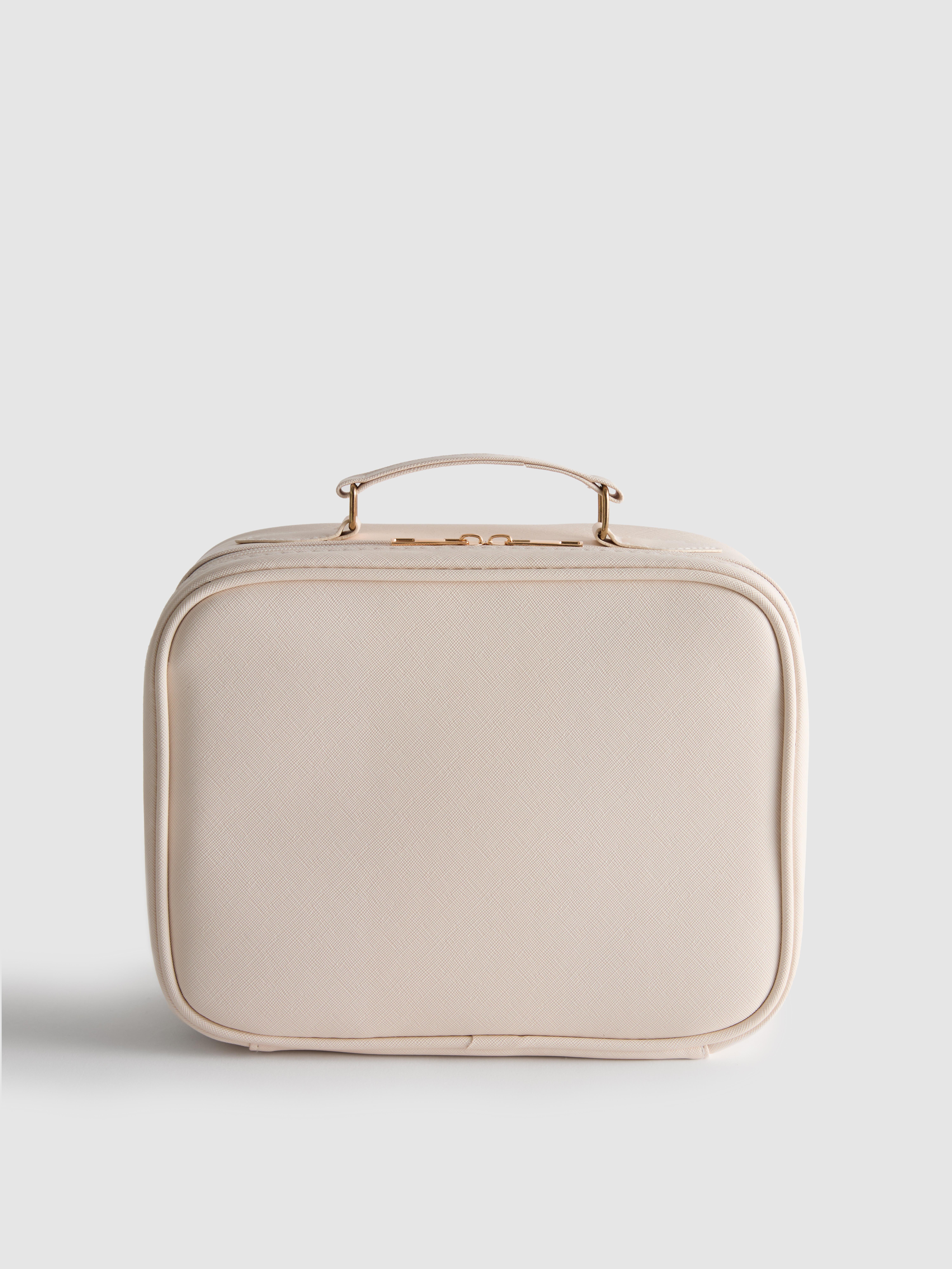 Beautycase met led-spiegel