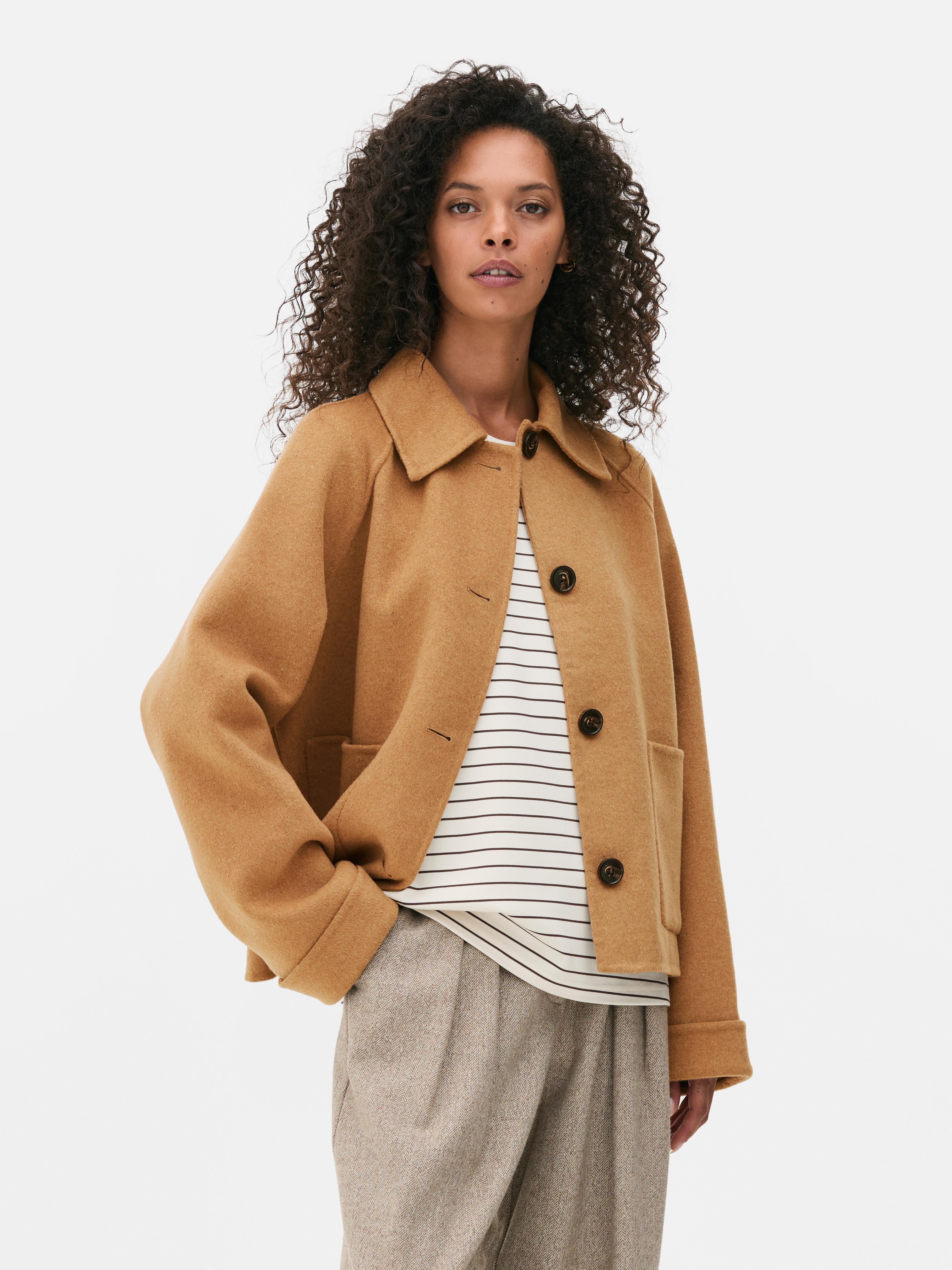 „The Edit“ Jacke mit geradem Schnitt und Tasche