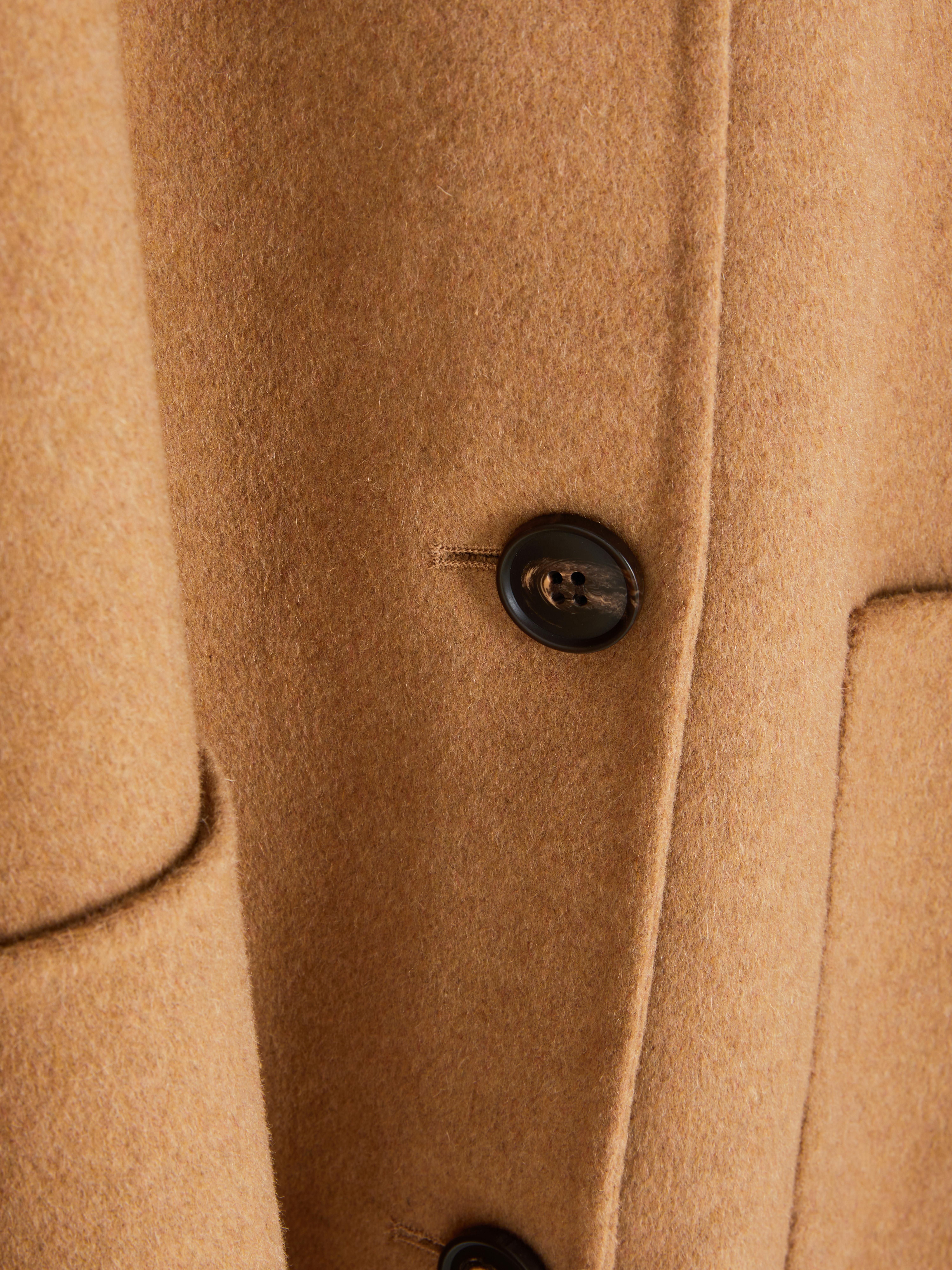 Veste droite à poche plaquée The Edit