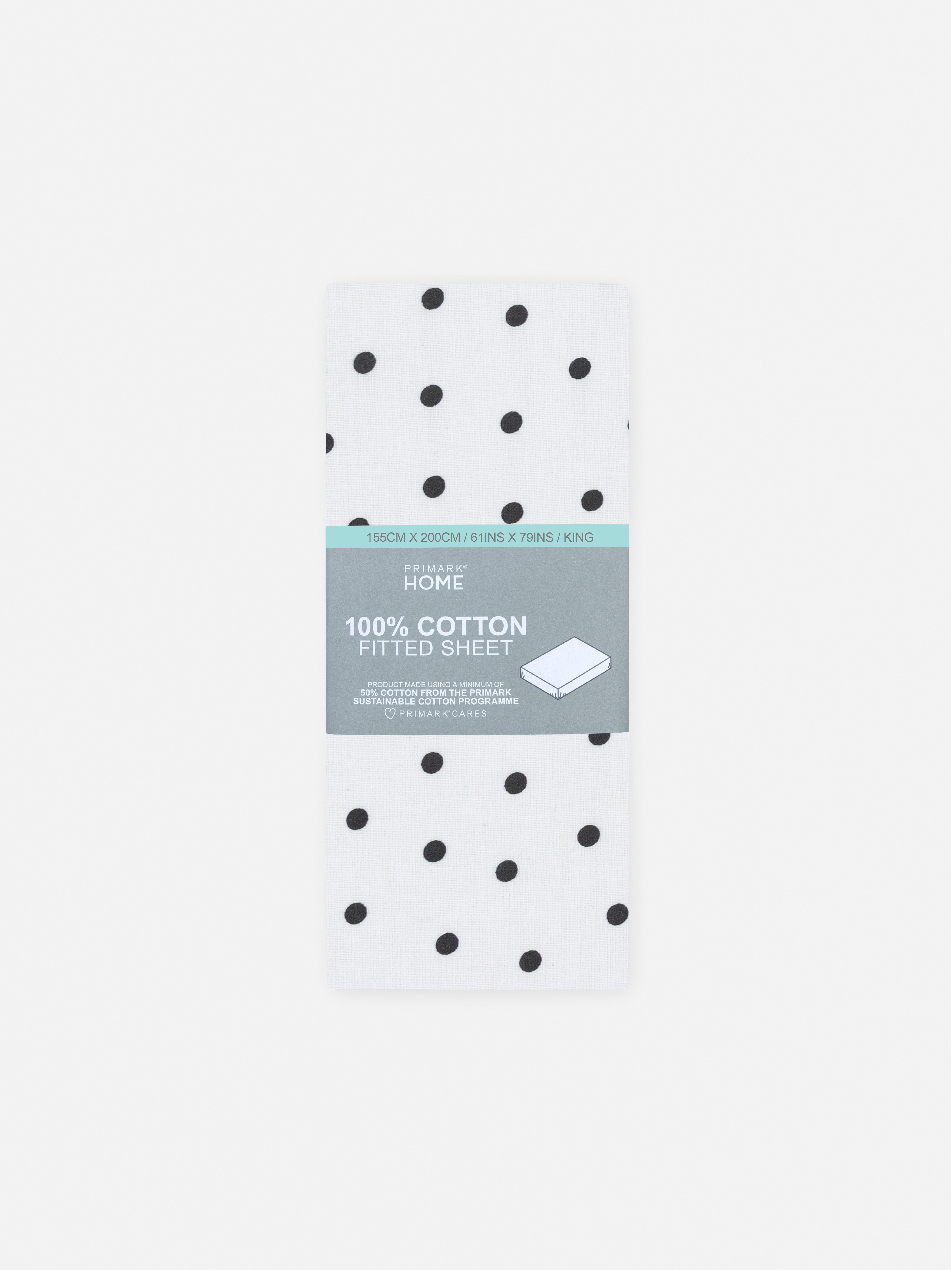 Spotted King Fitted Sheet