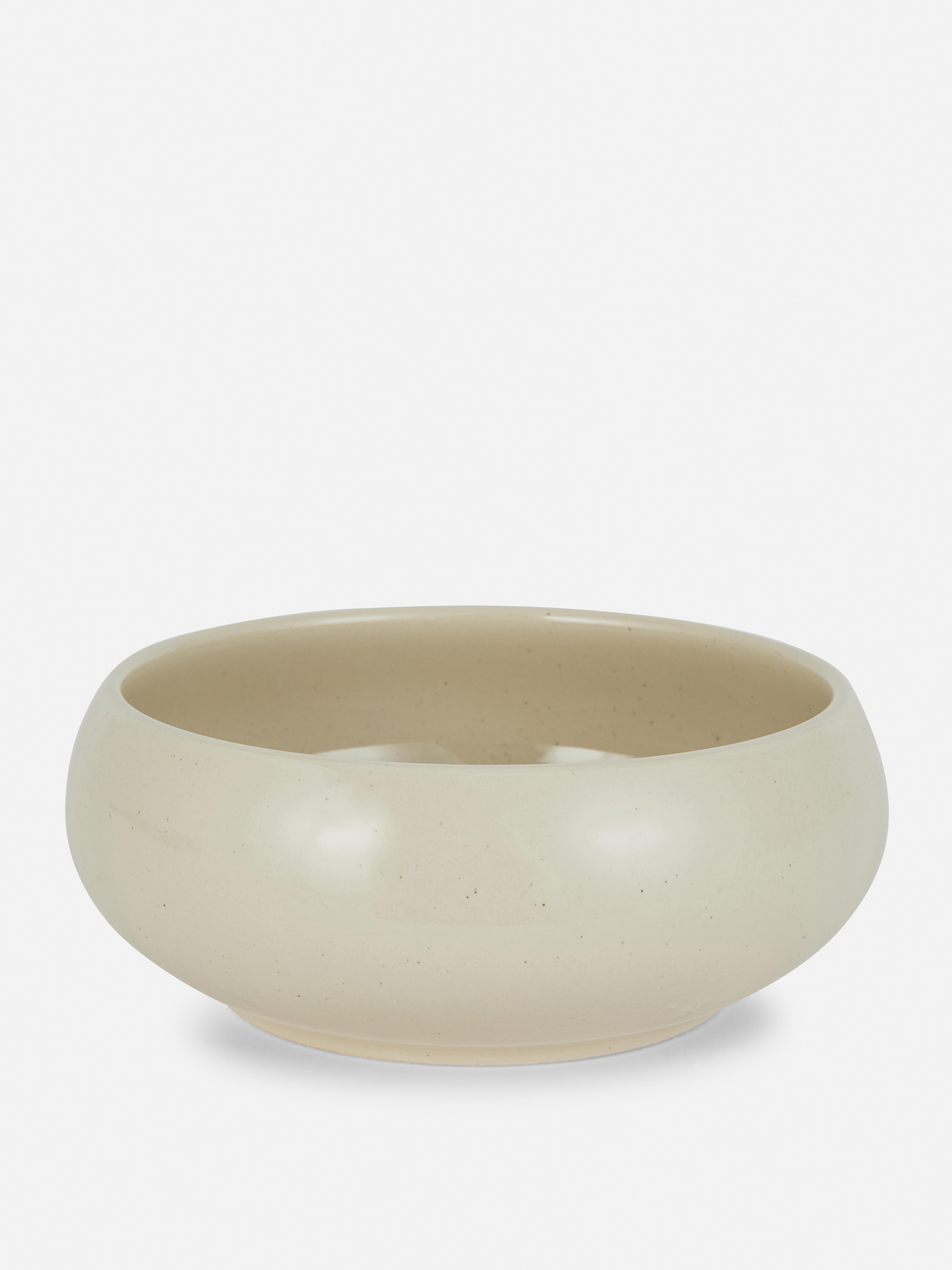 Speckled Rounded Cereal Bowl