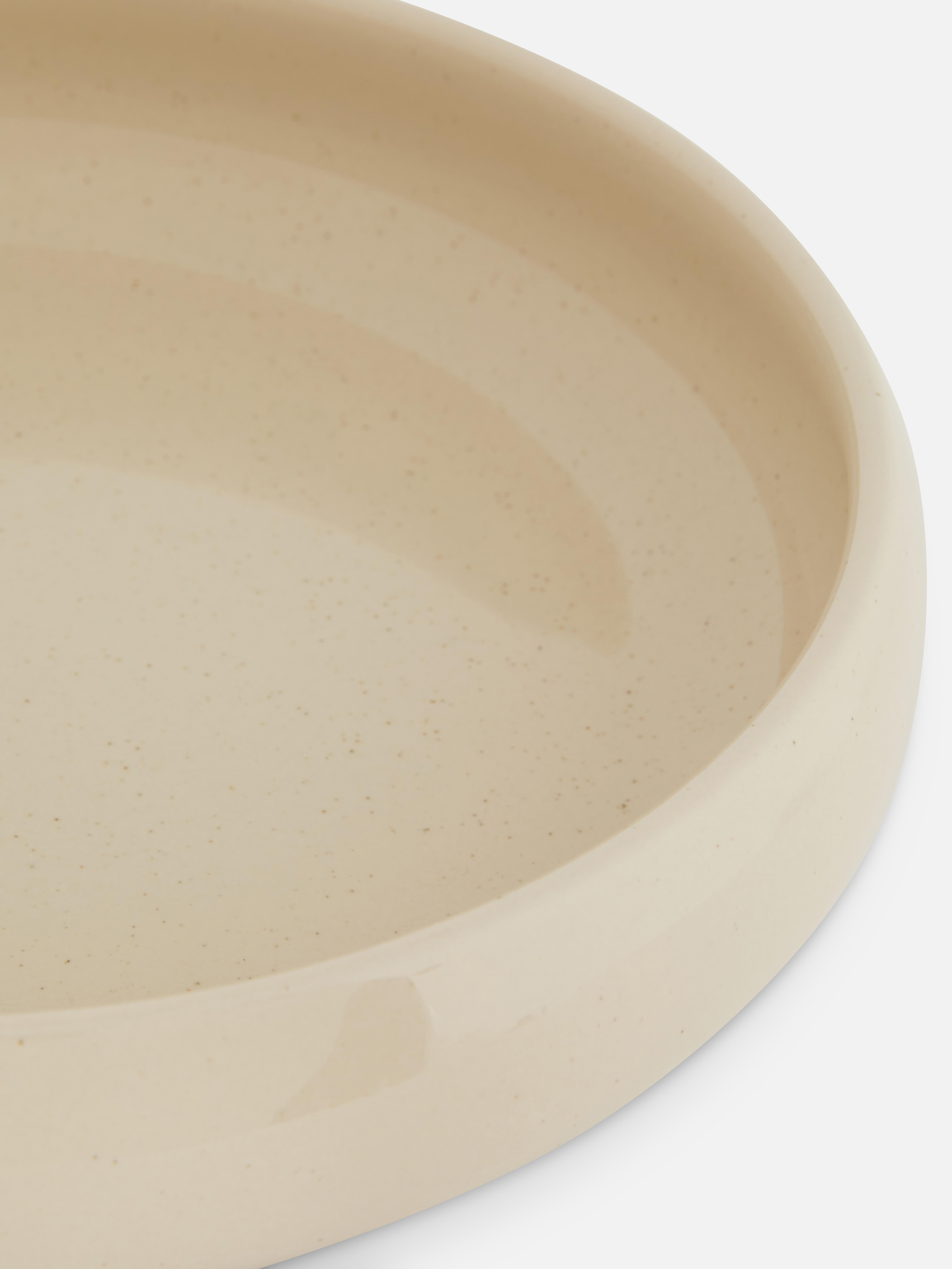 Speckled Ceramic Pasta Bowl
