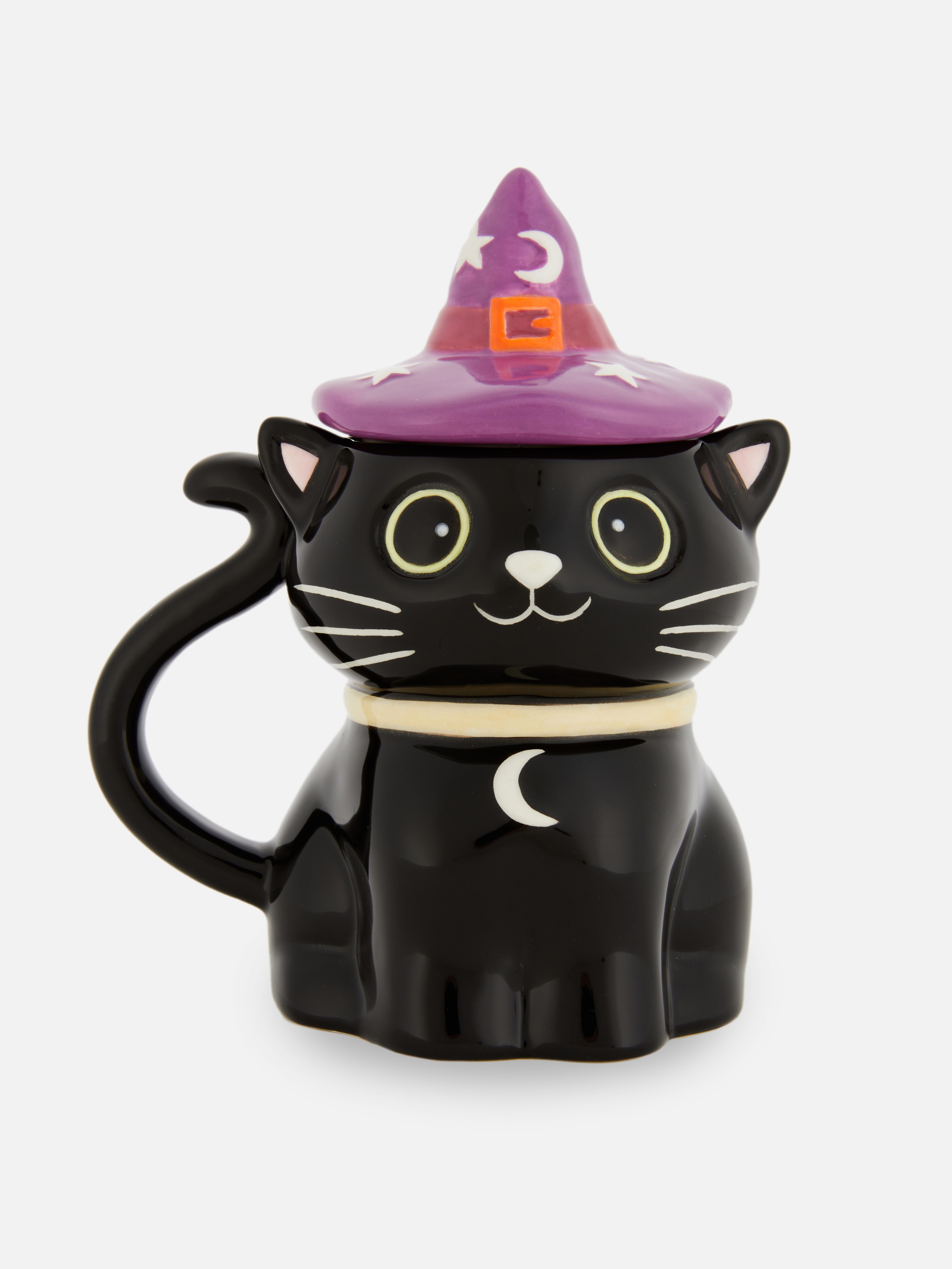 Halloween Witch Cat Mug